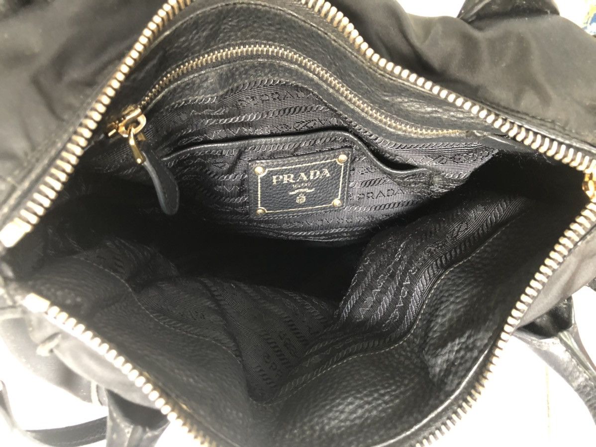 Prada Authentic Prada Nylon Handbag Size ONE SIZE - 14 Thumbnail