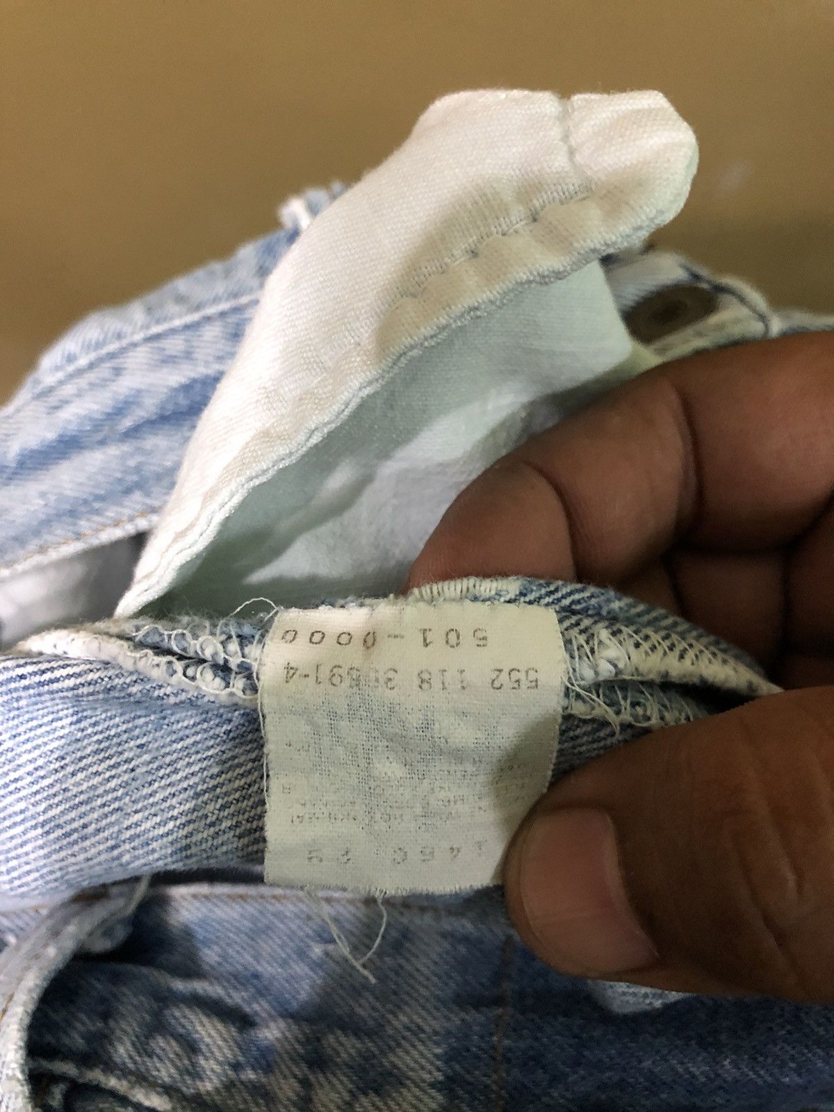 Levi's Vintage Clothing Vintage Levis 501 Distressed Denim Jeans Size US 31 - 4 Thumbnail