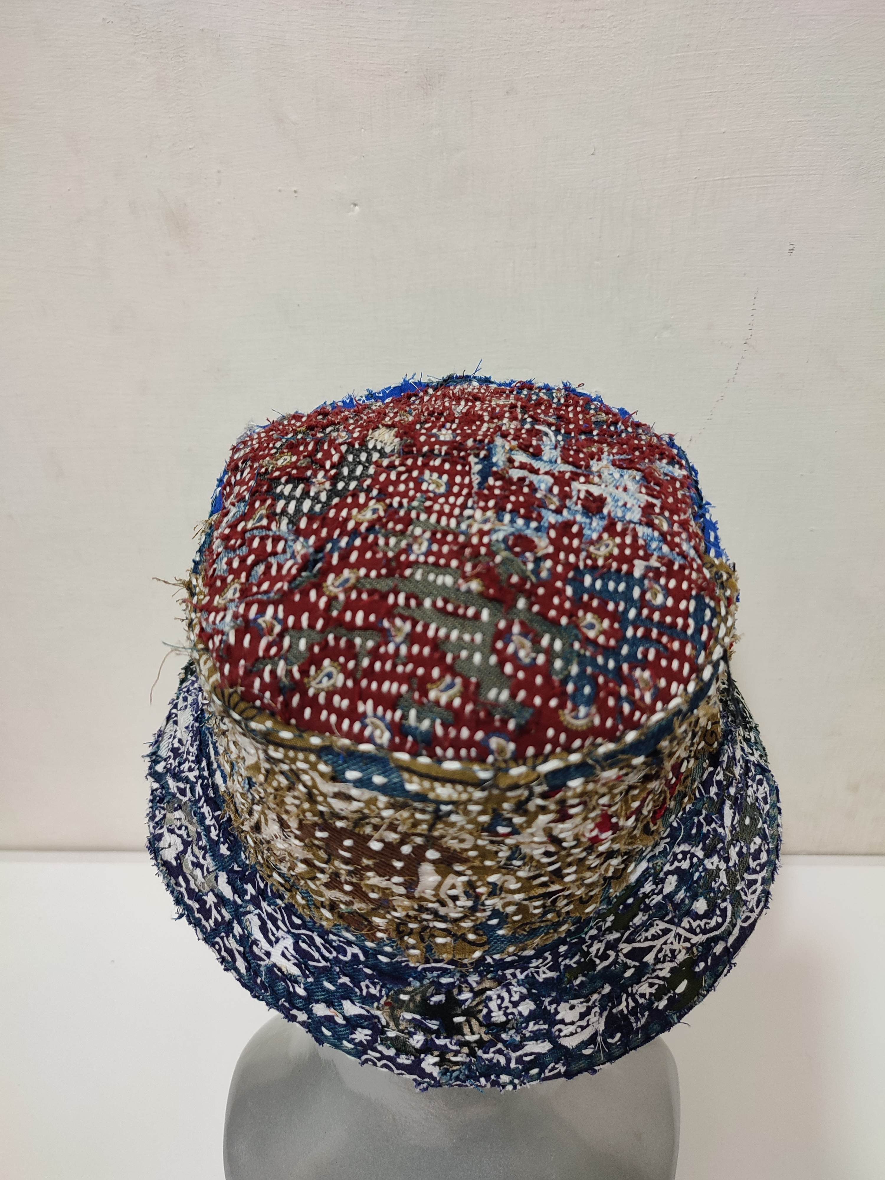 Other Custom Made Patchwork Paisley Bucket Hats boro Size ONE SIZE - 7 Thumbnail