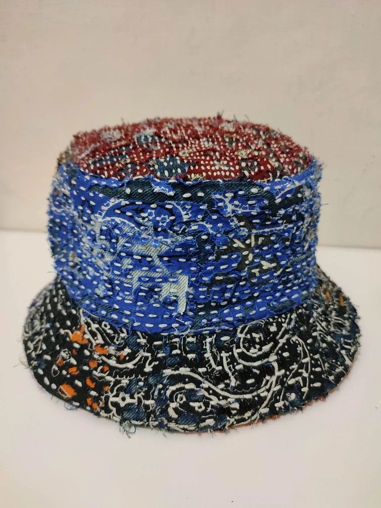Other Custom Made Patchwork Paisley Bucket Hats boro Size ONE SIZE - 13 Thumbnail