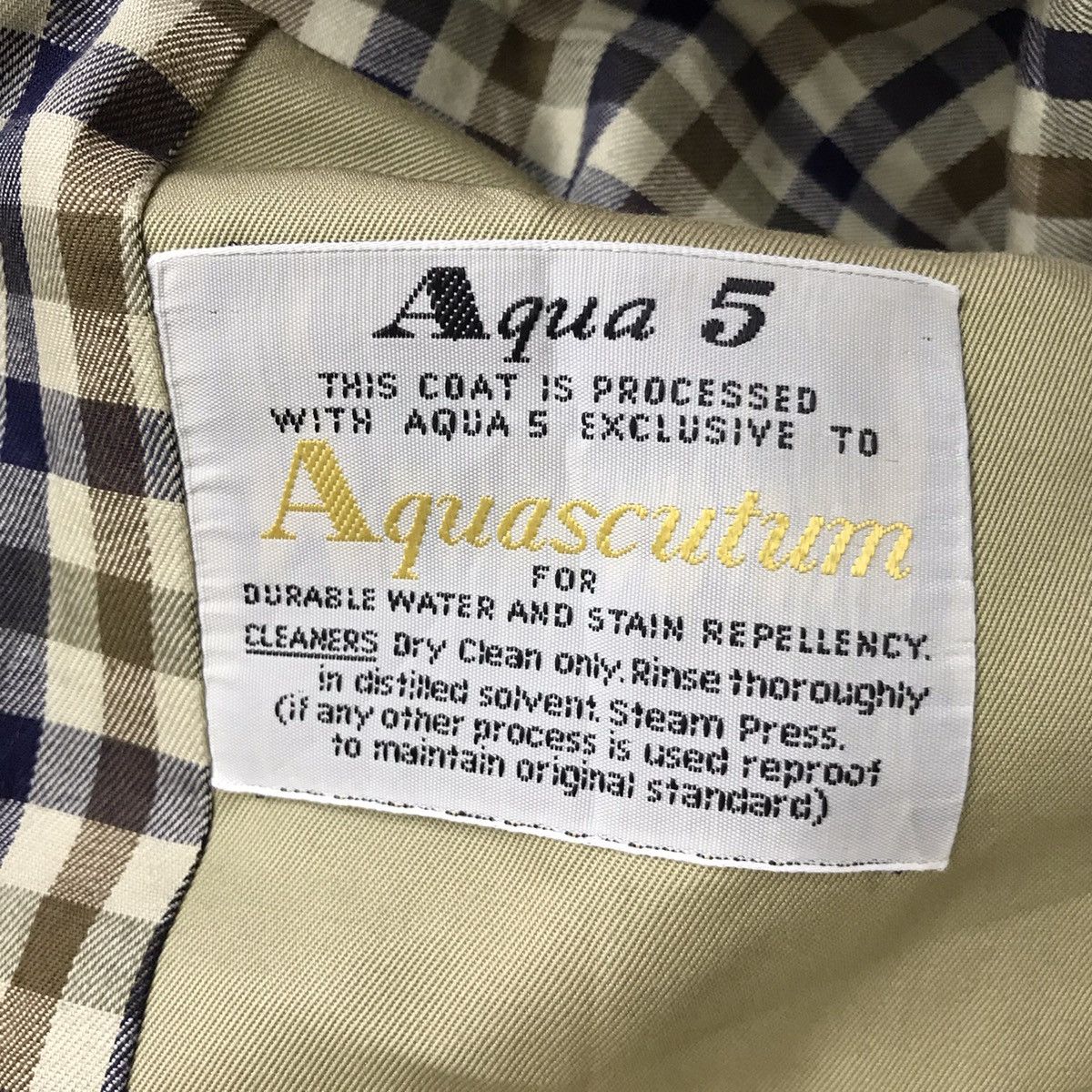 Aquascutum AQUASCUTUM British Brand Nova Check Parka Trench Coat Jacket Size US XS / EU 42 / 0 - 5 Thumbnail