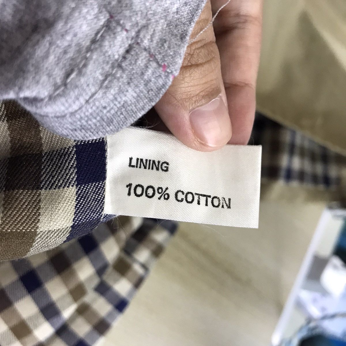 Aquascutum AQUASCUTUM British Brand Nova Check Parka Trench Coat Jacket Size US XS / EU 42 / 0 - 6 Thumbnail
