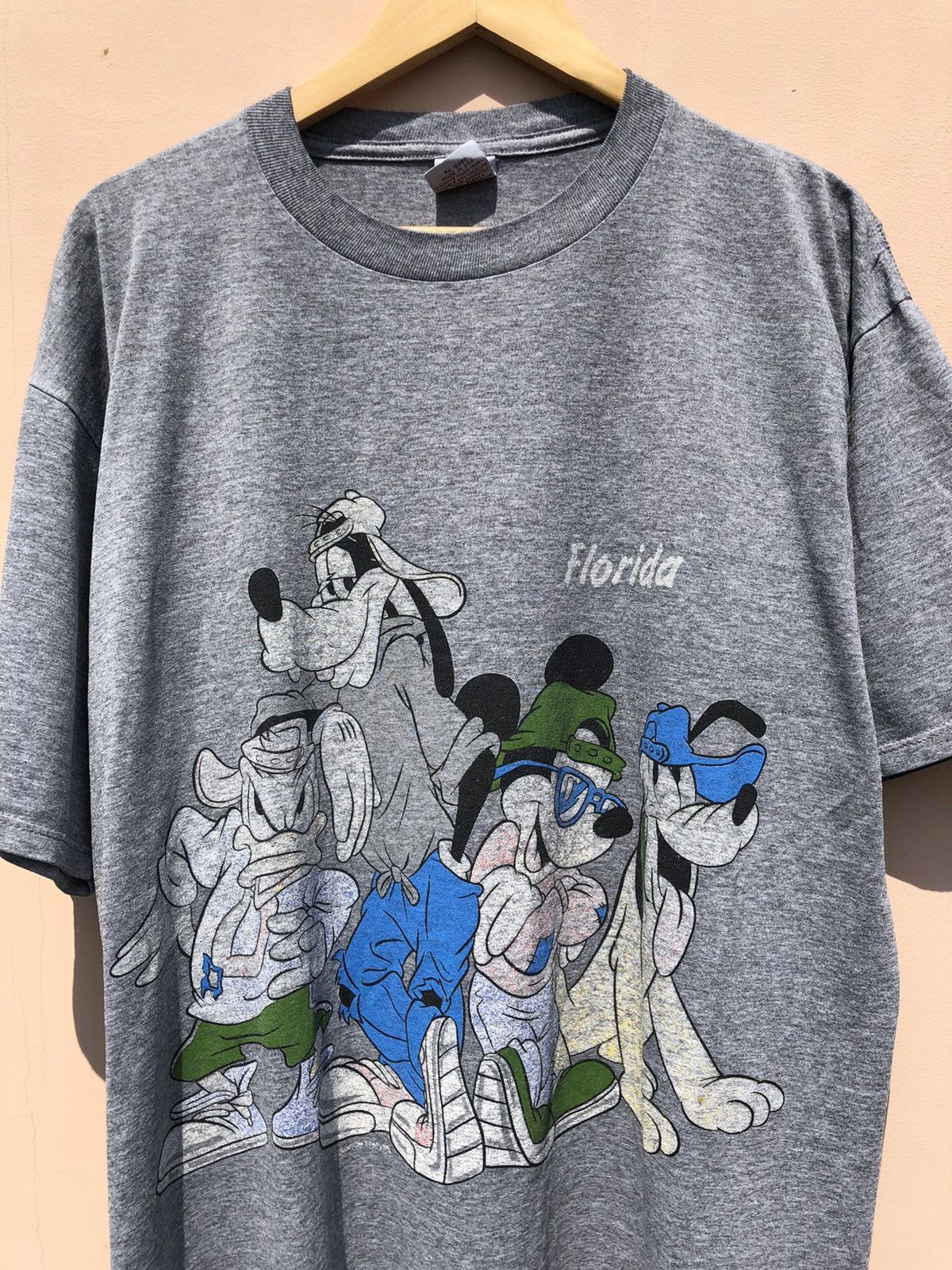 Cartoon Network Vintage 90s Disney Florida Mickey Mouse Donald Duck Goofy Size US XL / EU 56 / 4 - 2 Thumbnail