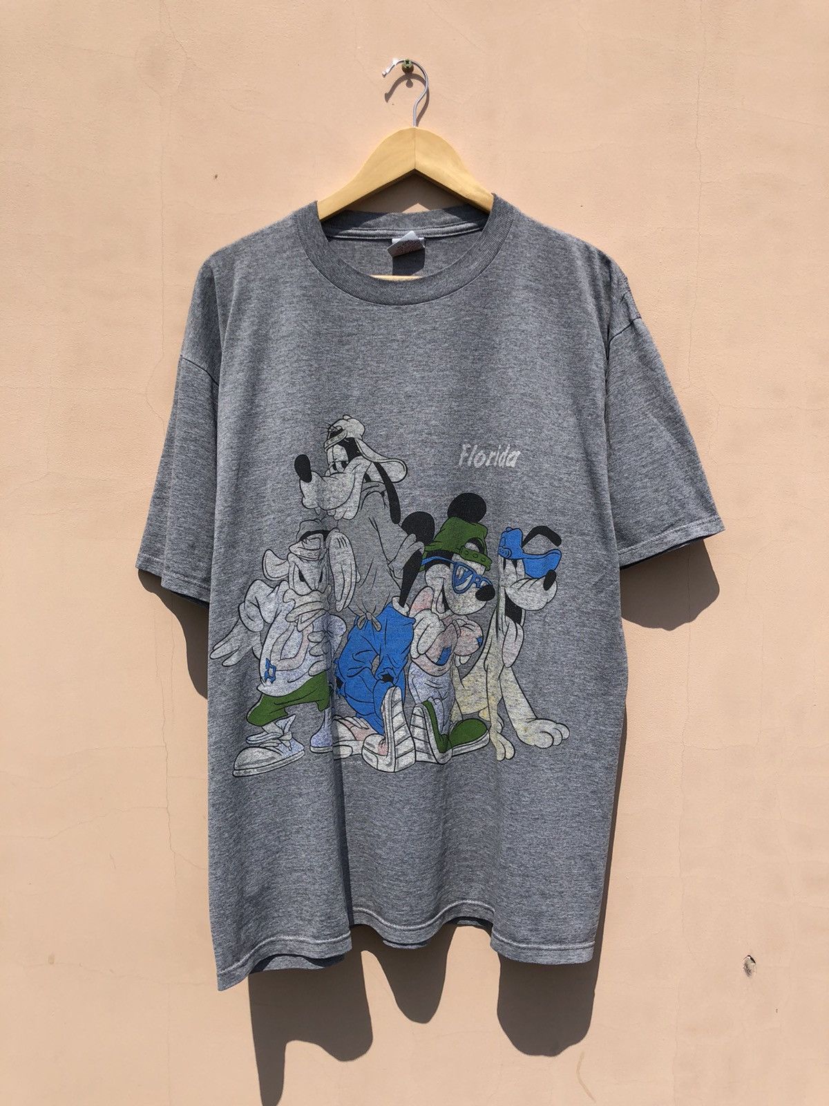 Cartoon Network Vintage 90s Disney Florida Mickey Mouse Donald Duck Goofy Size US XL / EU 56 / 4 - 1 Thumbnail