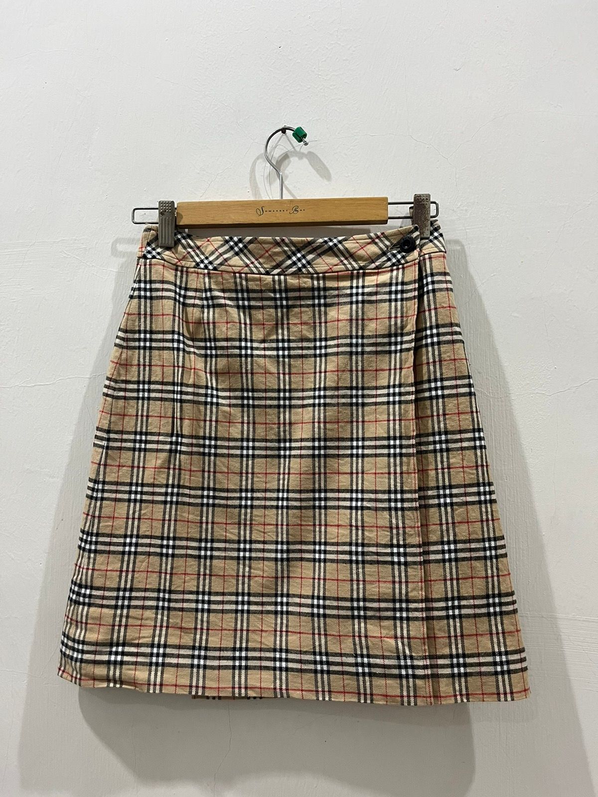 Pre-owned Burberry Authentic S Blue Label Skirt In Multicolor