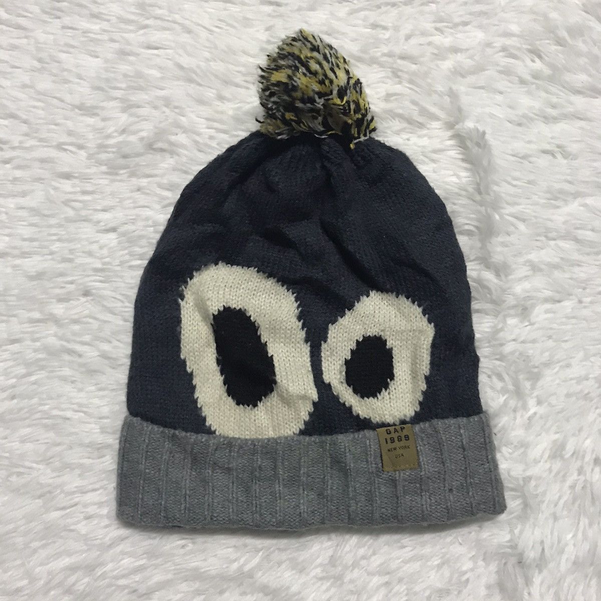 Gap Gap googly beanie/snow cap Size ONE SIZE - 6 Thumbnail