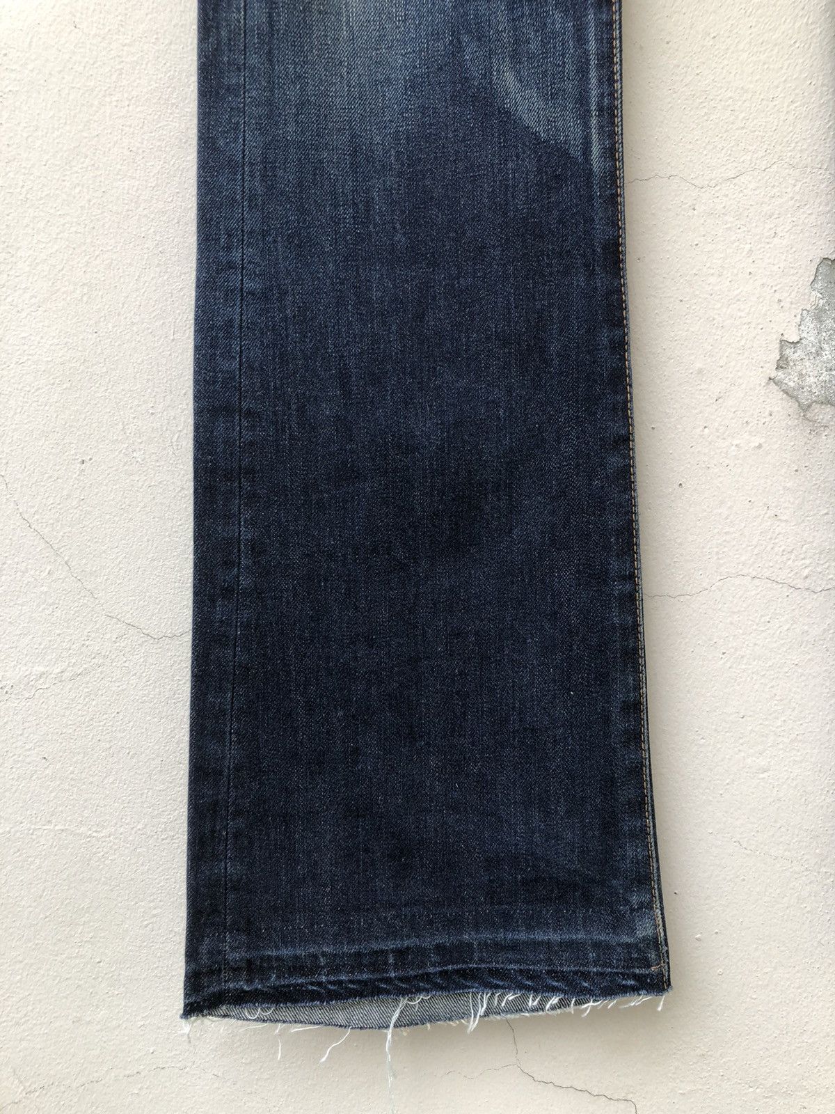 Vanquish Vanquish Japan Low Rise Released Hem Denim Flare Jeans Size US 31 - 11 Thumbnail