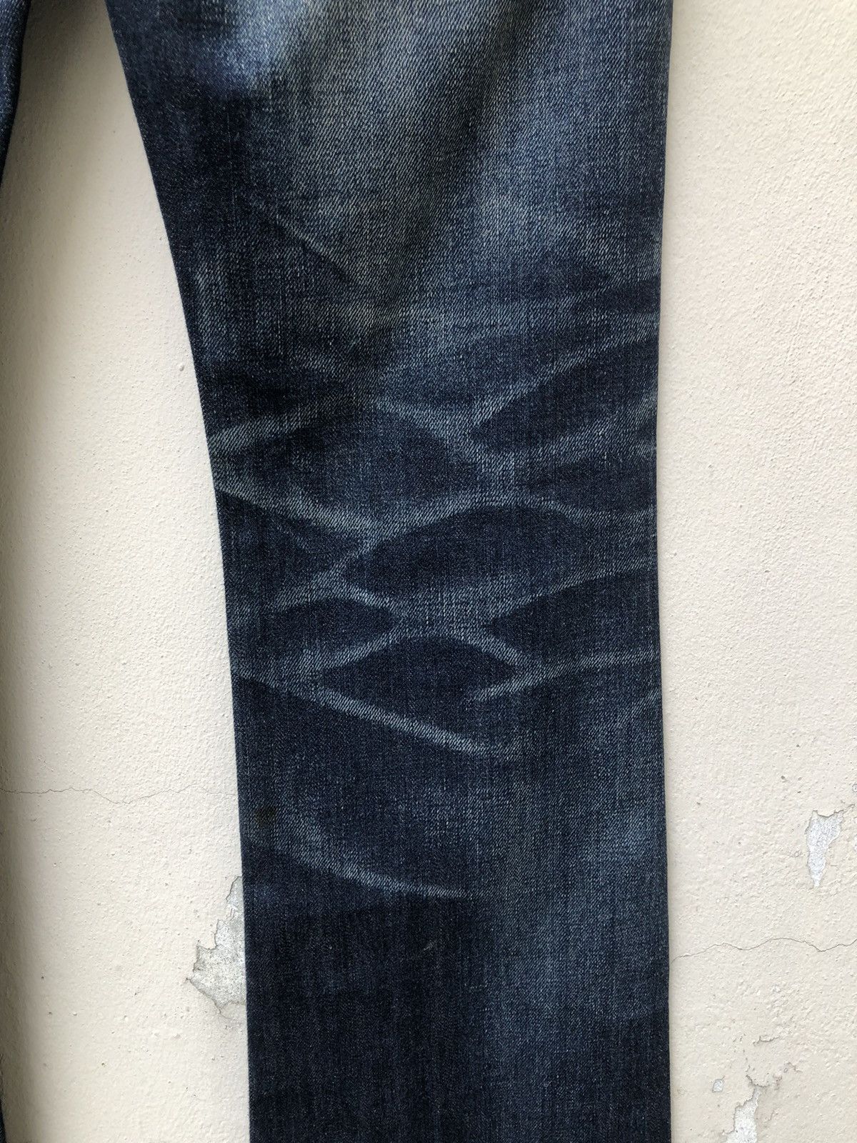 Vanquish Vanquish Japan Low Rise Released Hem Denim Flare Jeans Size US 31 - 20 Thumbnail