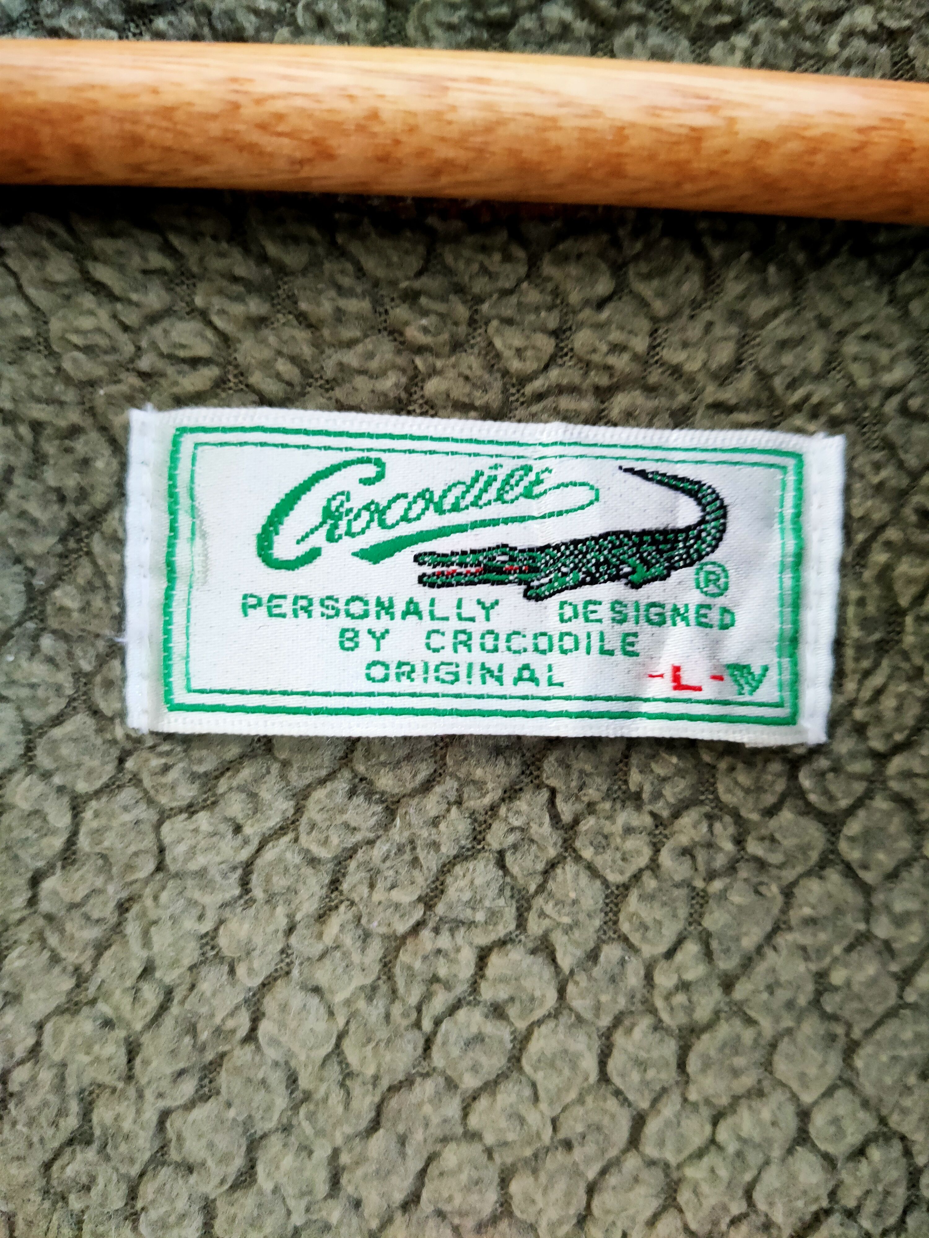Japanese Brand × Vintage Vintage Personally Crocodile Design Zipup Jacket Size US L / EU 52-54 / 3 - 7 Thumbnail
