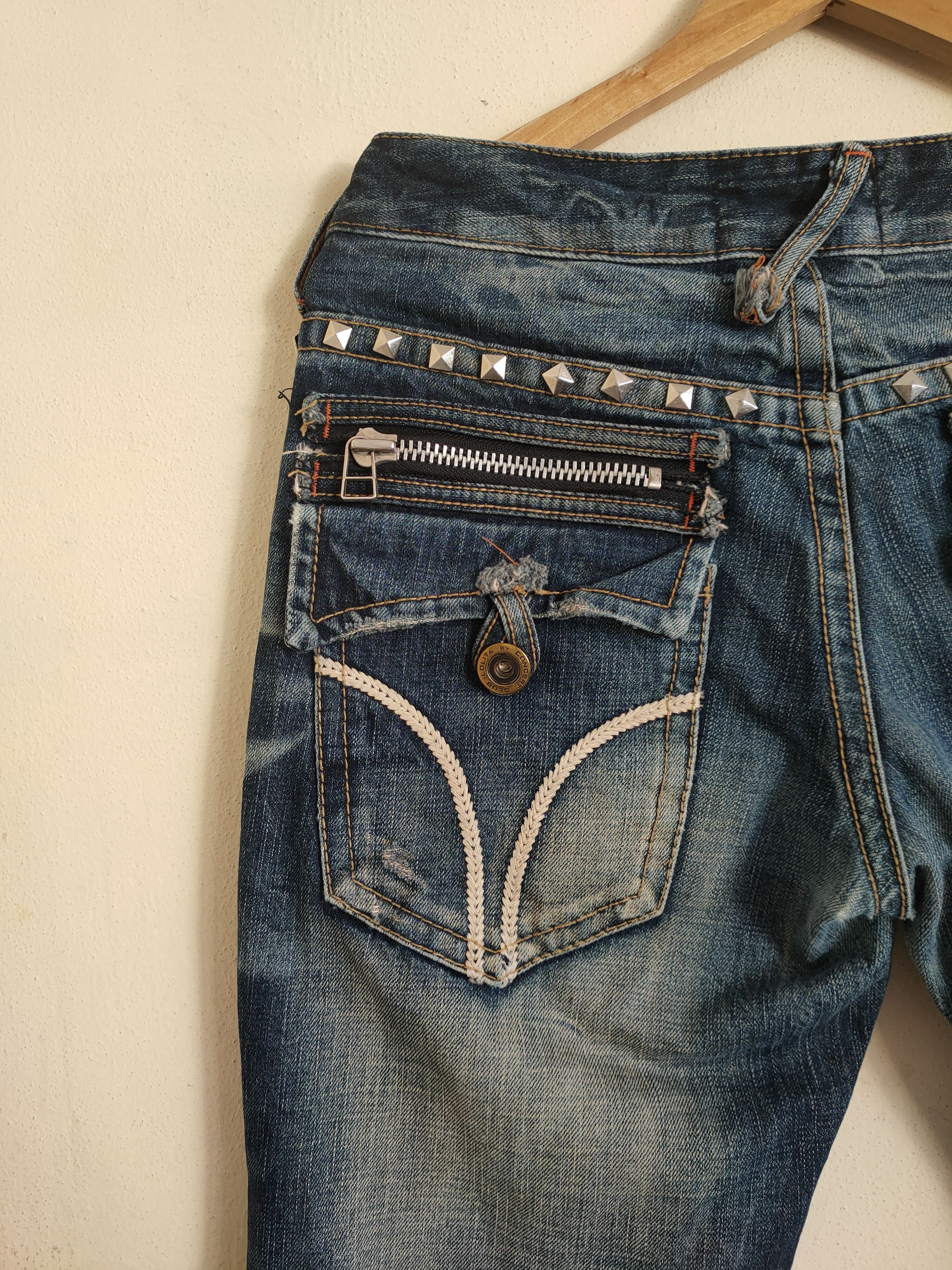 Japanese Brand × Vintage Vintage Lolita jeans Rare Design Size US 34 / EU 50 - 5 Thumbnail
