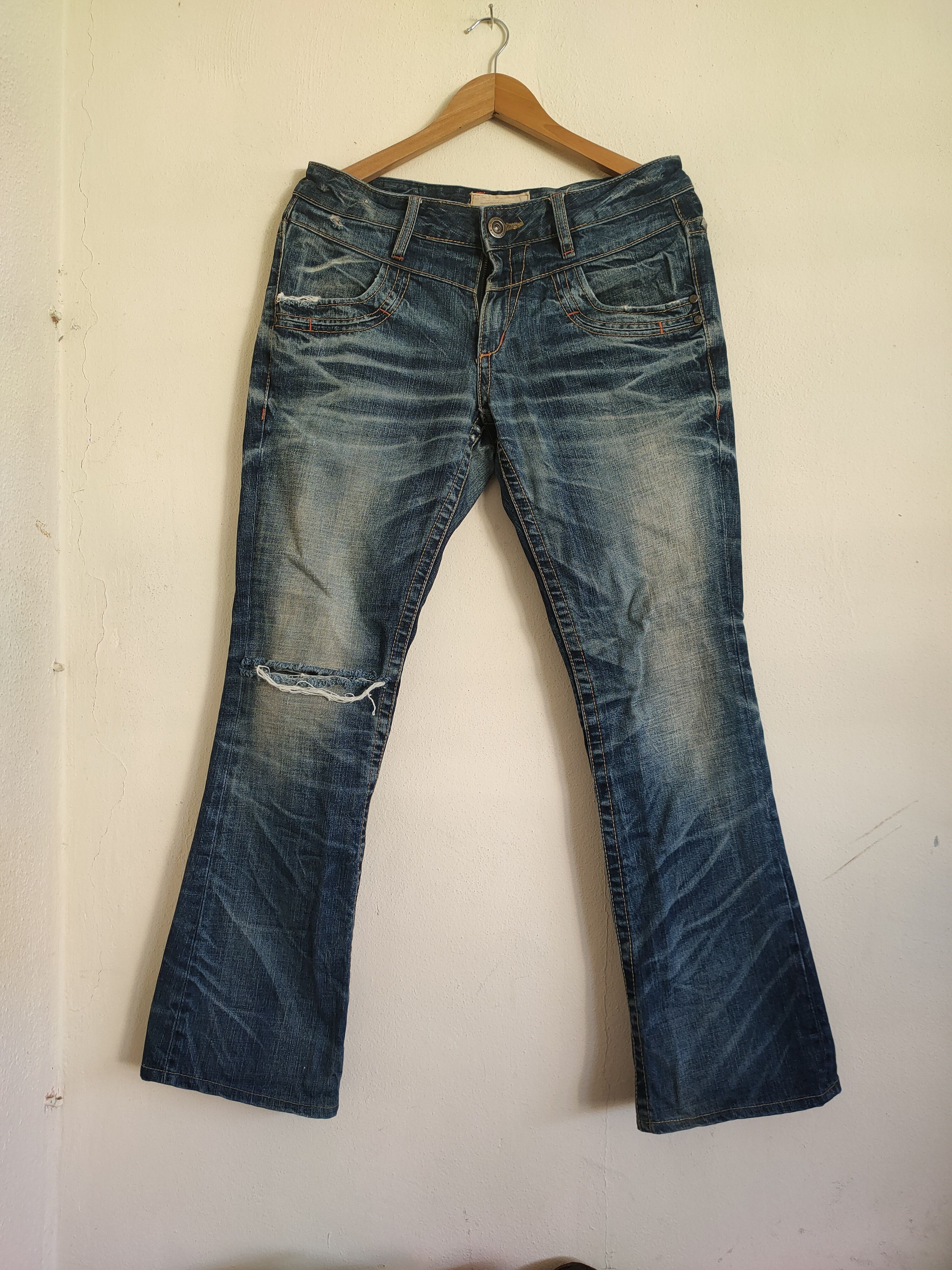Japanese Brand × Vintage Vintage Lolita jeans Rare Design Size US 34 / EU 50 - 4 Thumbnail