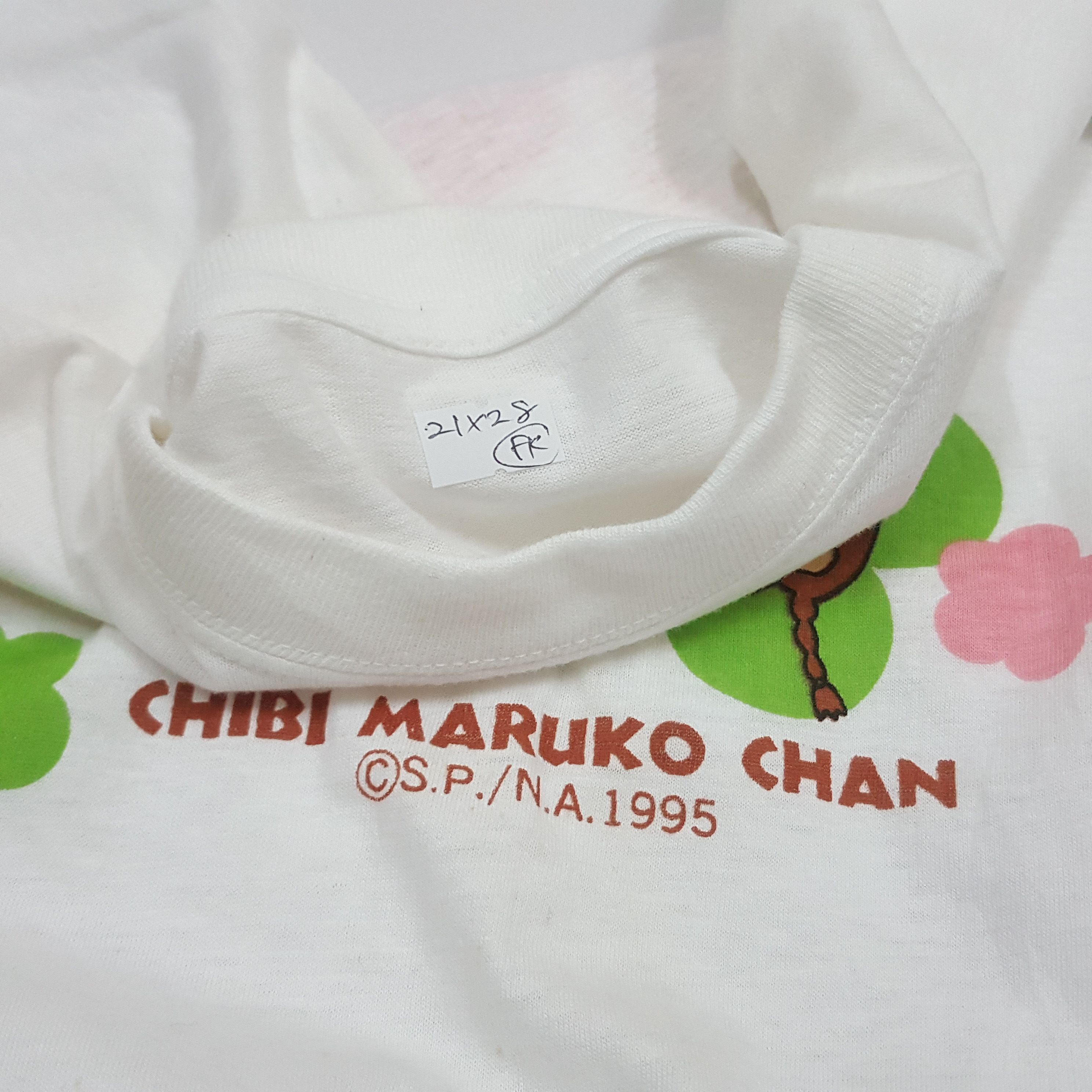 Cartoon Network × Japanese Brand × Vintage Vintage 90's Chibi Maruko-chan Japanese shojo manga t-shirt Size US L / EU 52-54 / 3 - 4 Thumbnail