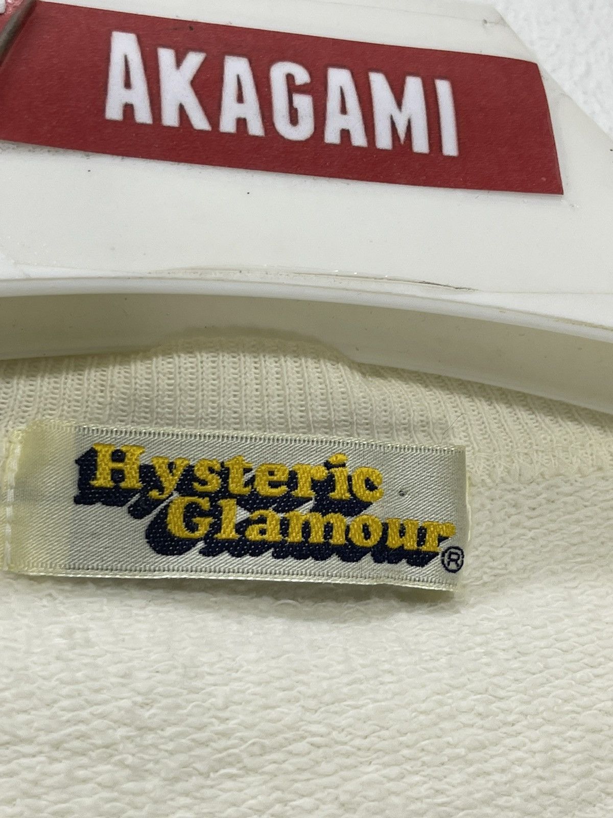 Hysteric Glamour 🎶Rare Vtg 90s Hysteric Glamour Sweatshirt Zipped 37🟩 Size US M / EU 48-50 / 2 - 5 Thumbnail