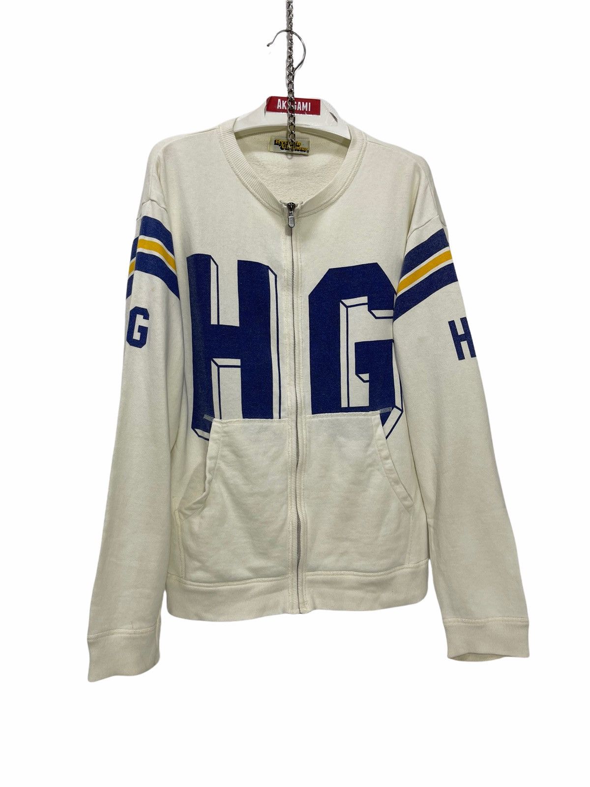 Hysteric Glamour 🎶Rare Vtg 90s Hysteric Glamour Sweatshirt Zipped 37🟩 Size US M / EU 48-50 / 2 - 2 Thumbnail
