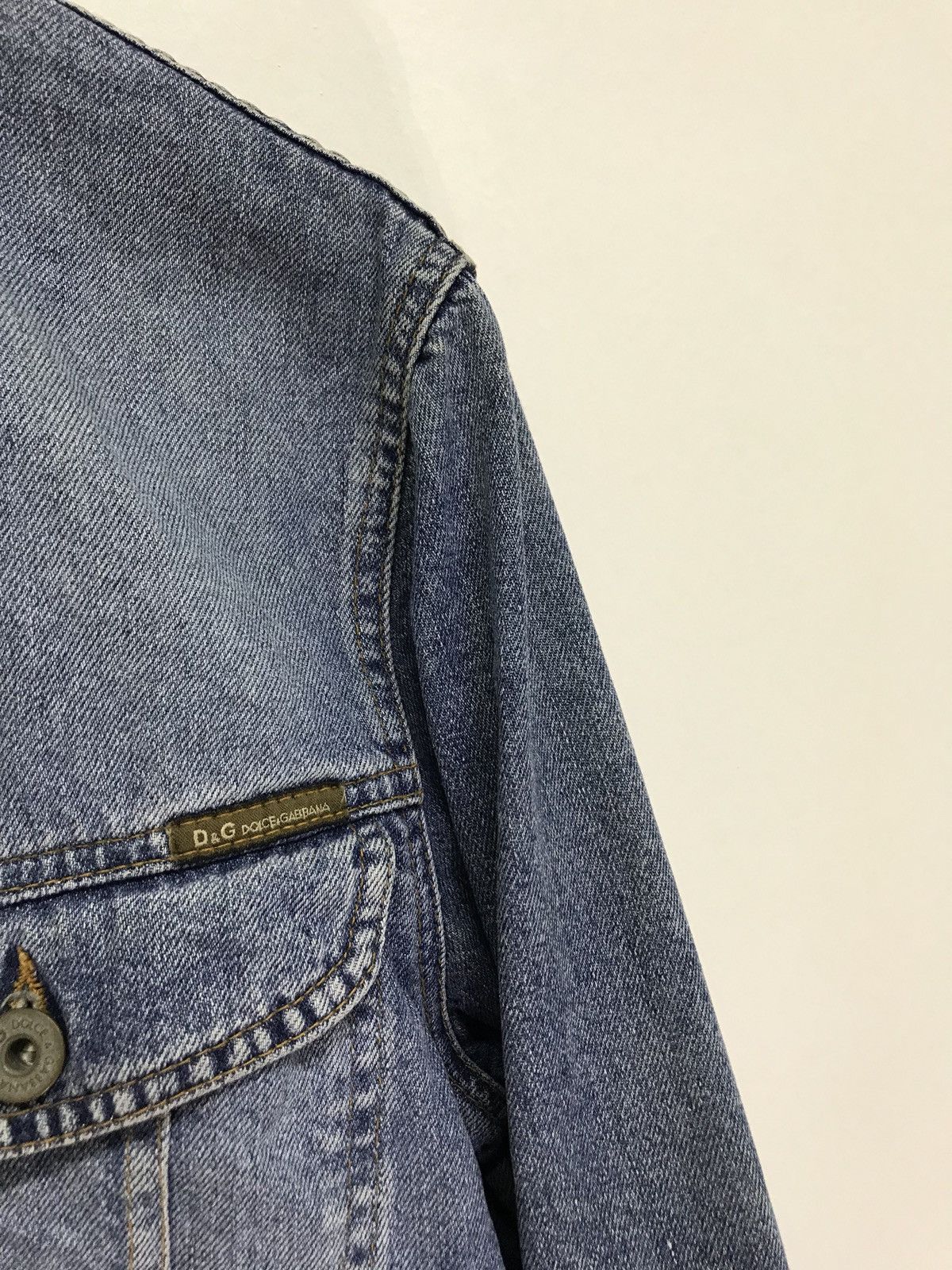Dolce & Gabbana Vtg D&G Dolce & Gabbana Decons Denim Jacket Patches 6🟩0 Size US M / EU 48-50 / 2 - 5 Thumbnail