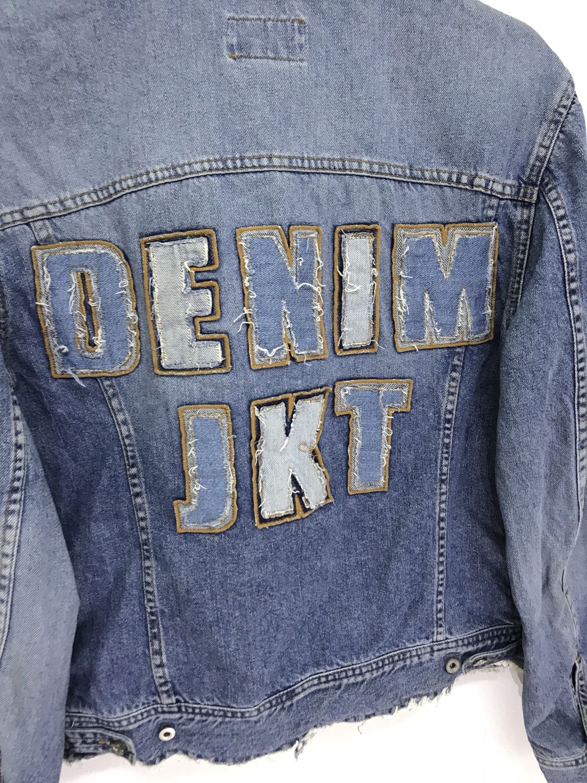 Dolce & Gabbana Vtg D&G Dolce & Gabbana Decons Denim Jacket Patches 6🟩0 Size US M / EU 48-50 / 2 - 2 Thumbnail