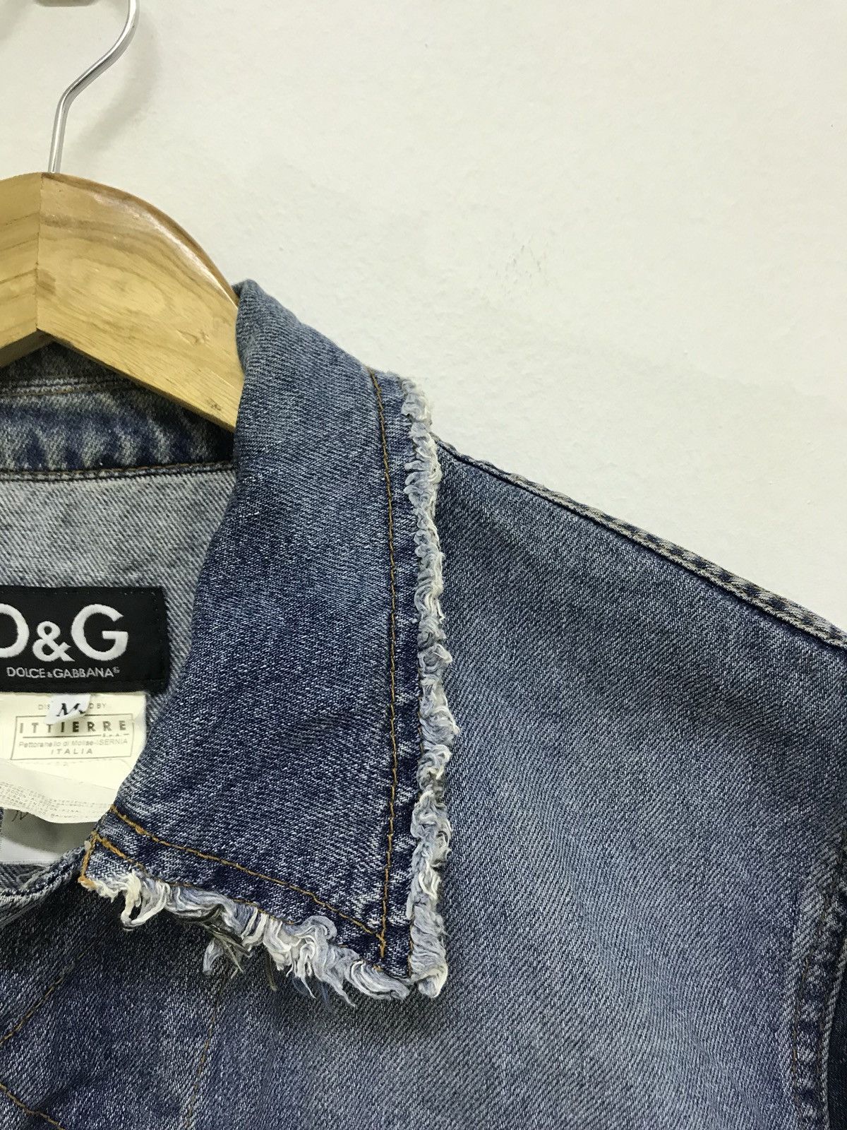 Dolce & Gabbana Vtg D&G Dolce & Gabbana Decons Denim Jacket Patches 6🟩0 Size US M / EU 48-50 / 2 - 8 Thumbnail