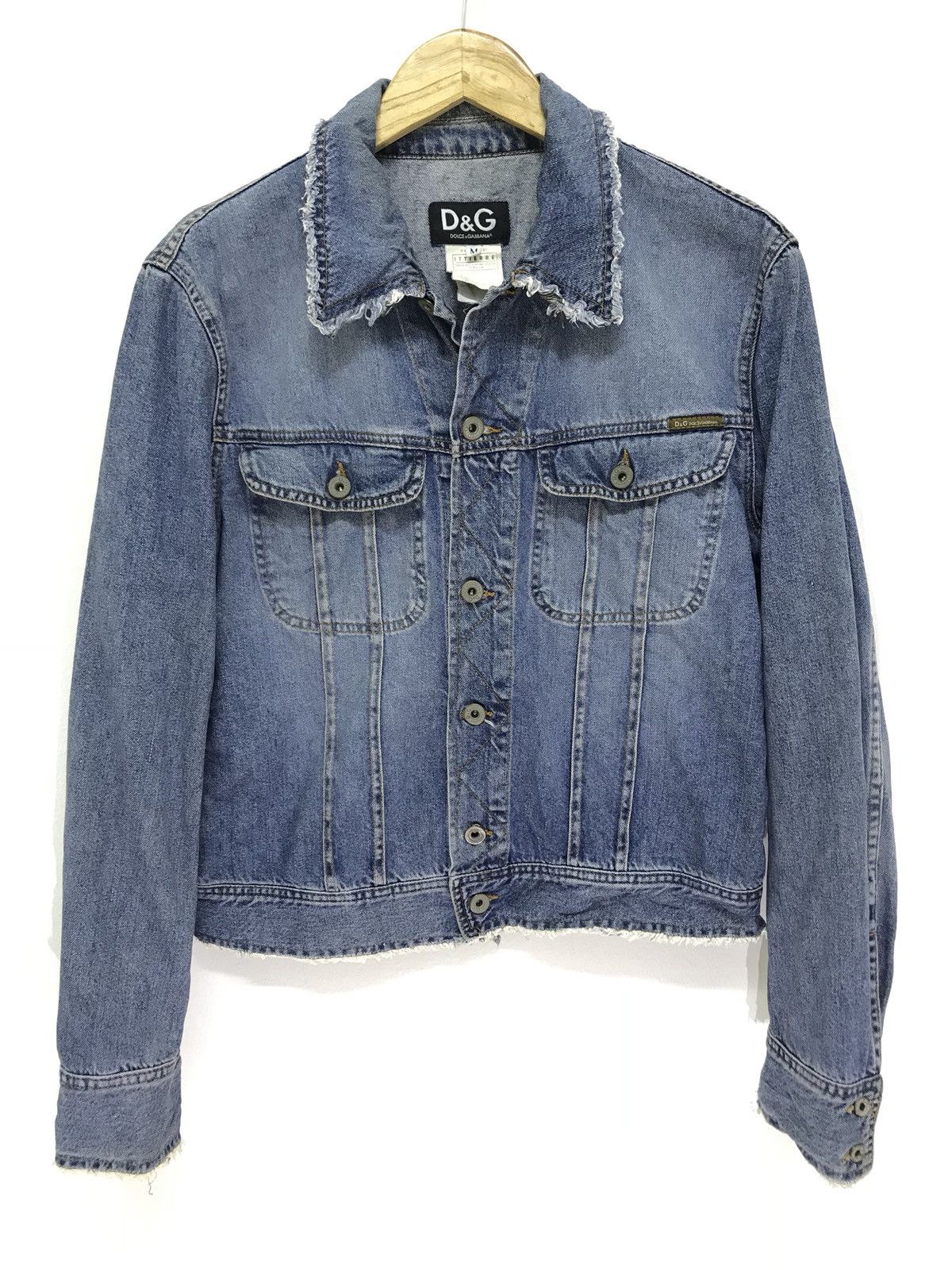 Dolce & Gabbana Vtg D&G Dolce & Gabbana Decons Denim Jacket Patches 6🟩0 Size US M / EU 48-50 / 2 - 3 Thumbnail
