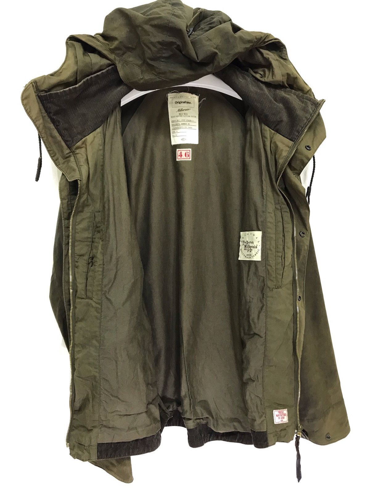Japanese Brand Water Repell Nexus 7 Sun Faded Parka Waxed British Military Size US M / EU 48-50 / 2 - 8 Thumbnail