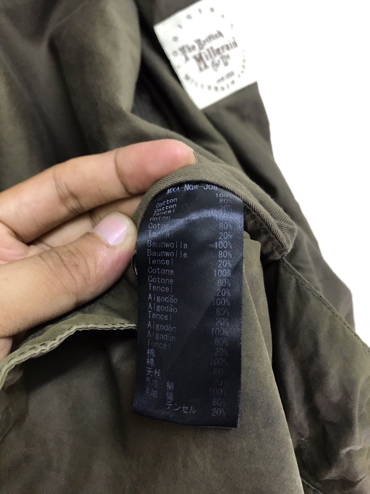 Japanese Brand Water Repell Nexus 7 Sun Faded Parka Waxed British Military Size US M / EU 48-50 / 2 - 14 Thumbnail