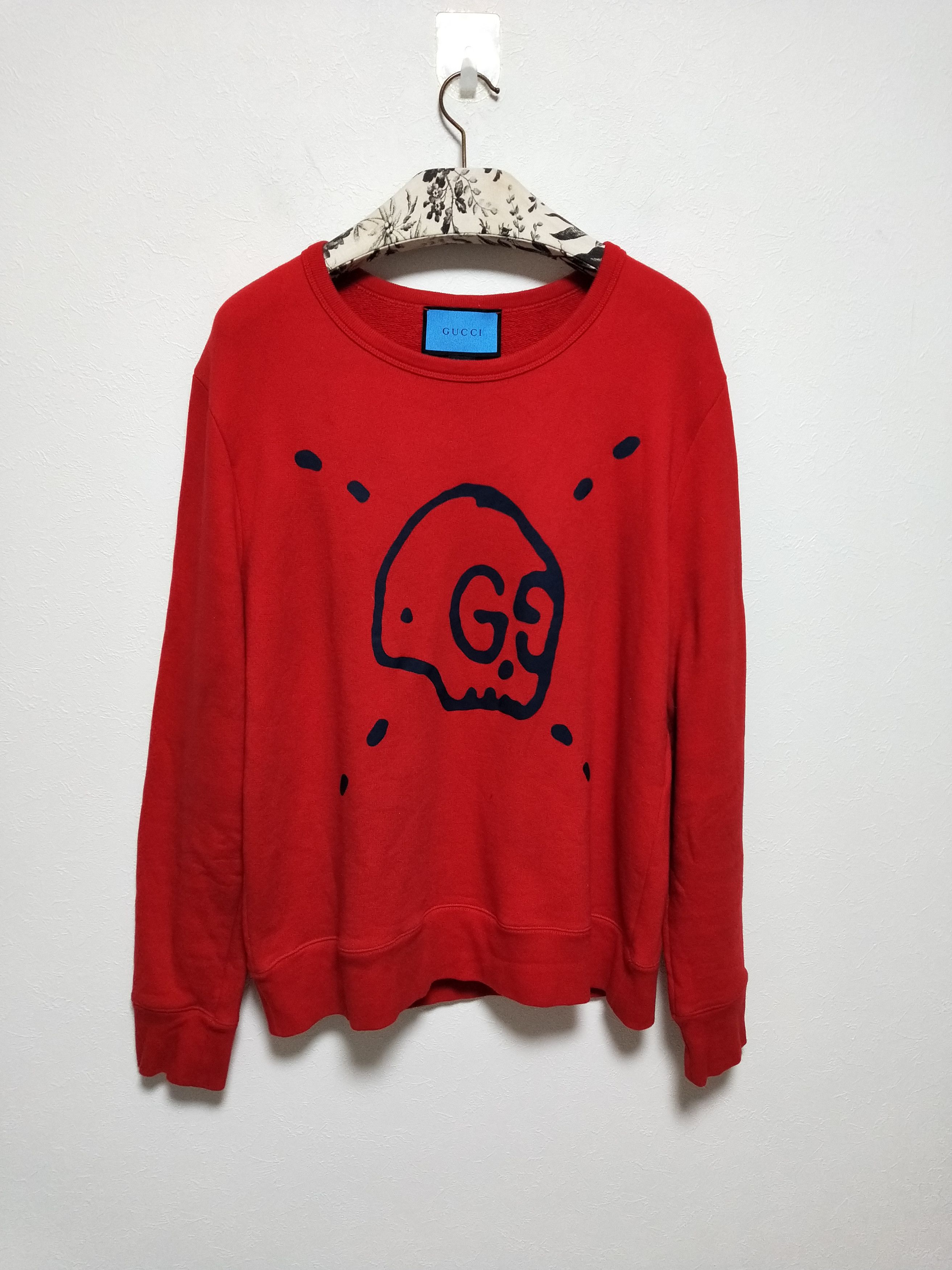 Gucci on sale skull sweater