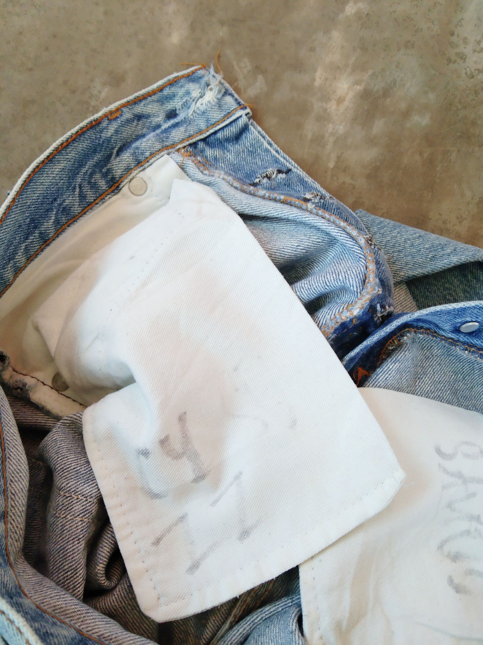 Levi's 80s Vintage Levis 501 Made In USA Distressed Jeans 29x30 Size US 29 - 13 Thumbnail