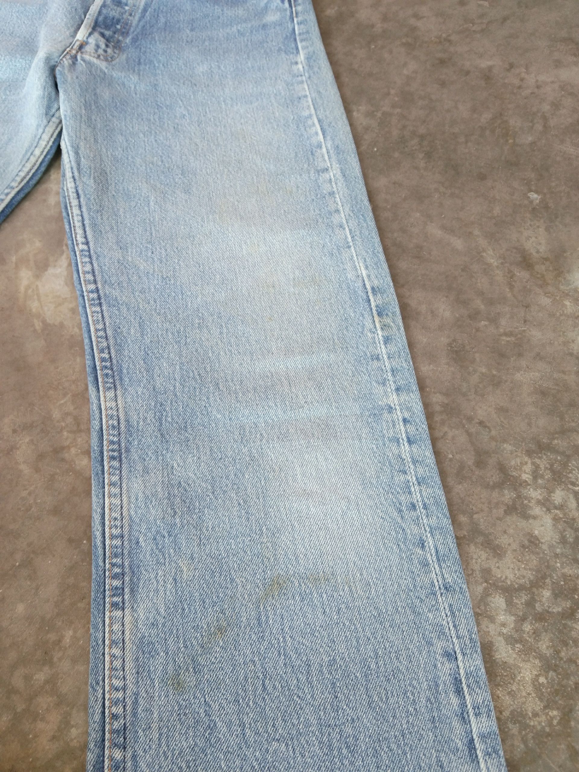 Levi's 80s Vintage Levis 501 Made In USA Distressed Jeans 29x30 Size US 29 - 7 Thumbnail