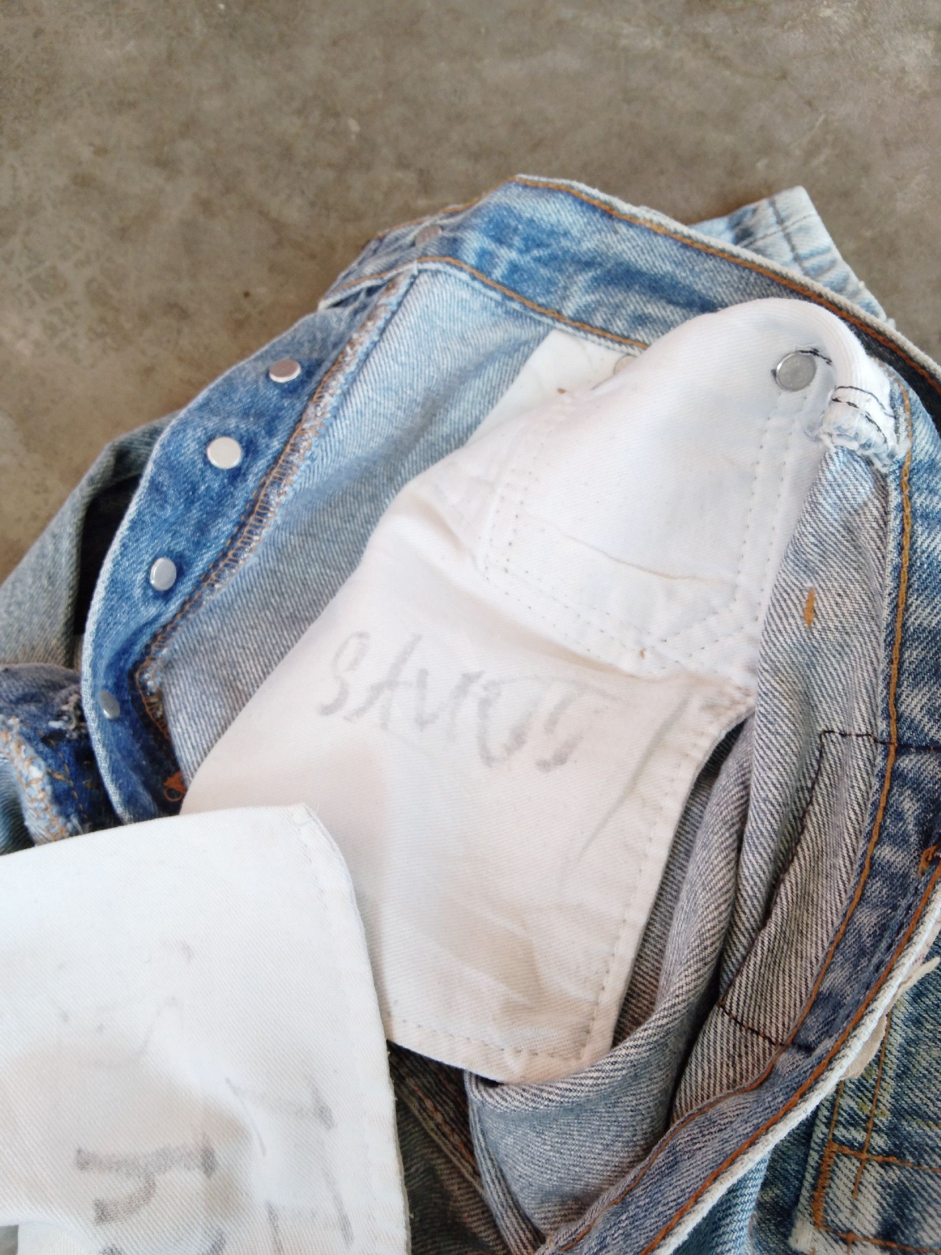 Levi's 80s Vintage Levis 501 Made In USA Distressed Jeans 29x30 Size US 29 - 12 Thumbnail