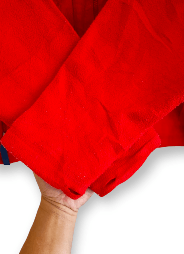 Patagonia × Vintage Vintage 90's Patagonia Synchilla Red Zipup Fleece Size US L / EU 52-54 / 3 - 7 Thumbnail