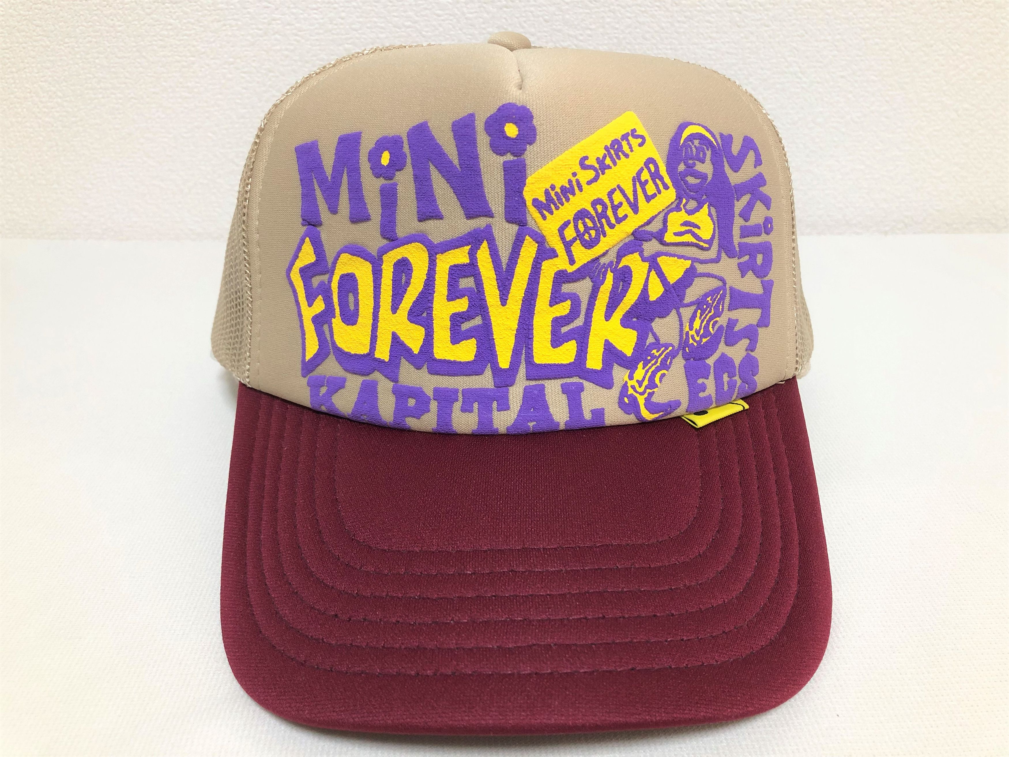 Kapital kapital LEGS MiNi SKiRTs FOREVER truck cap hat trucker Size ONE SIZE - 2 Thumbnail