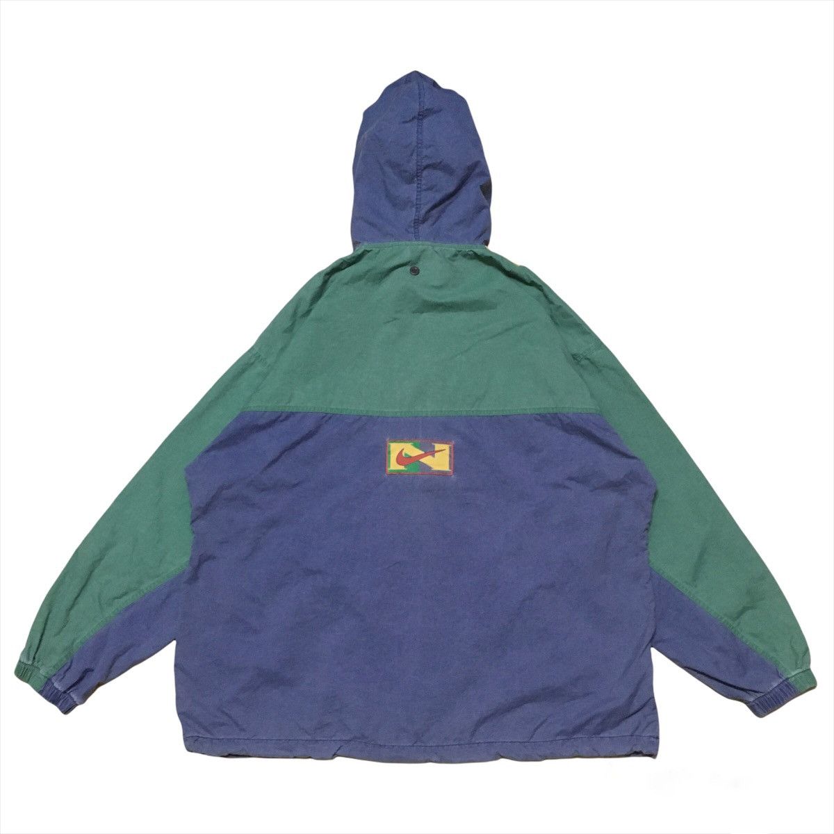 Nike Vintage Nike Light Jacket Colour Block Size US L / EU 52-54 / 3 - 2 Thumbnail