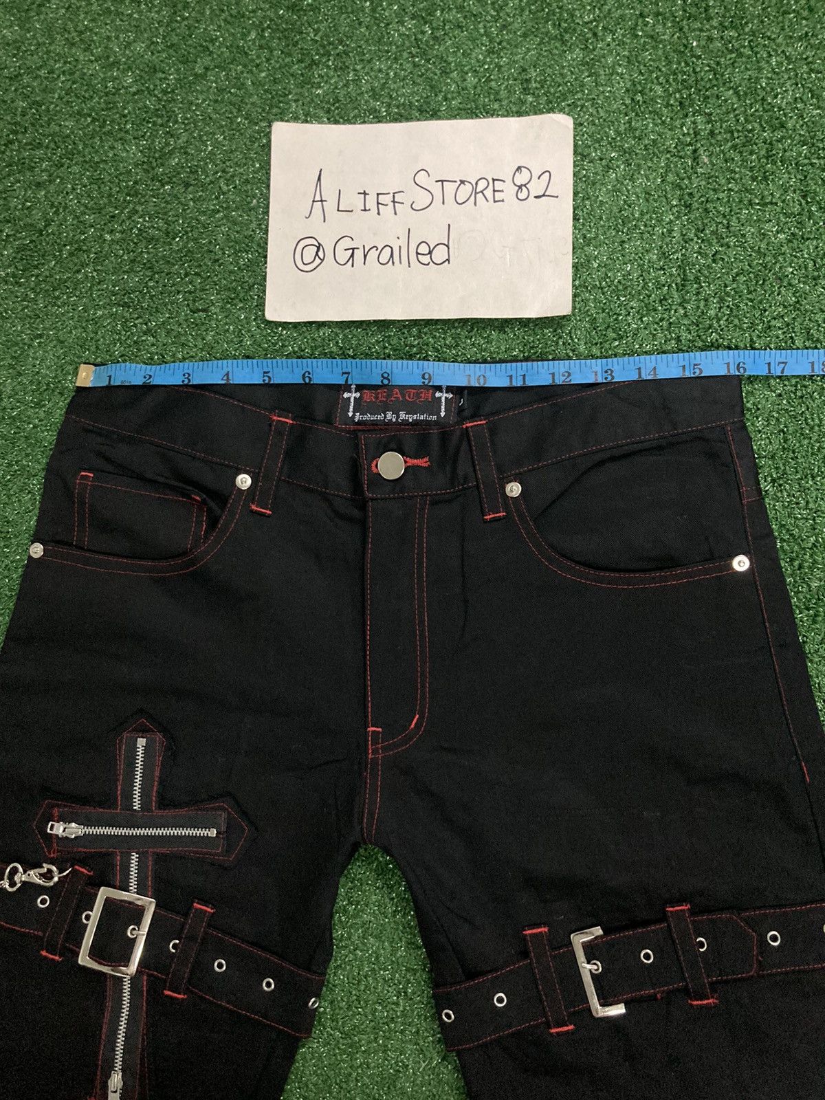 Other × Seditionaries !LastDrop!Unknown REACH Bondage Pants Punk Design Size US 32 / EU 48 - 3 Thumbnail