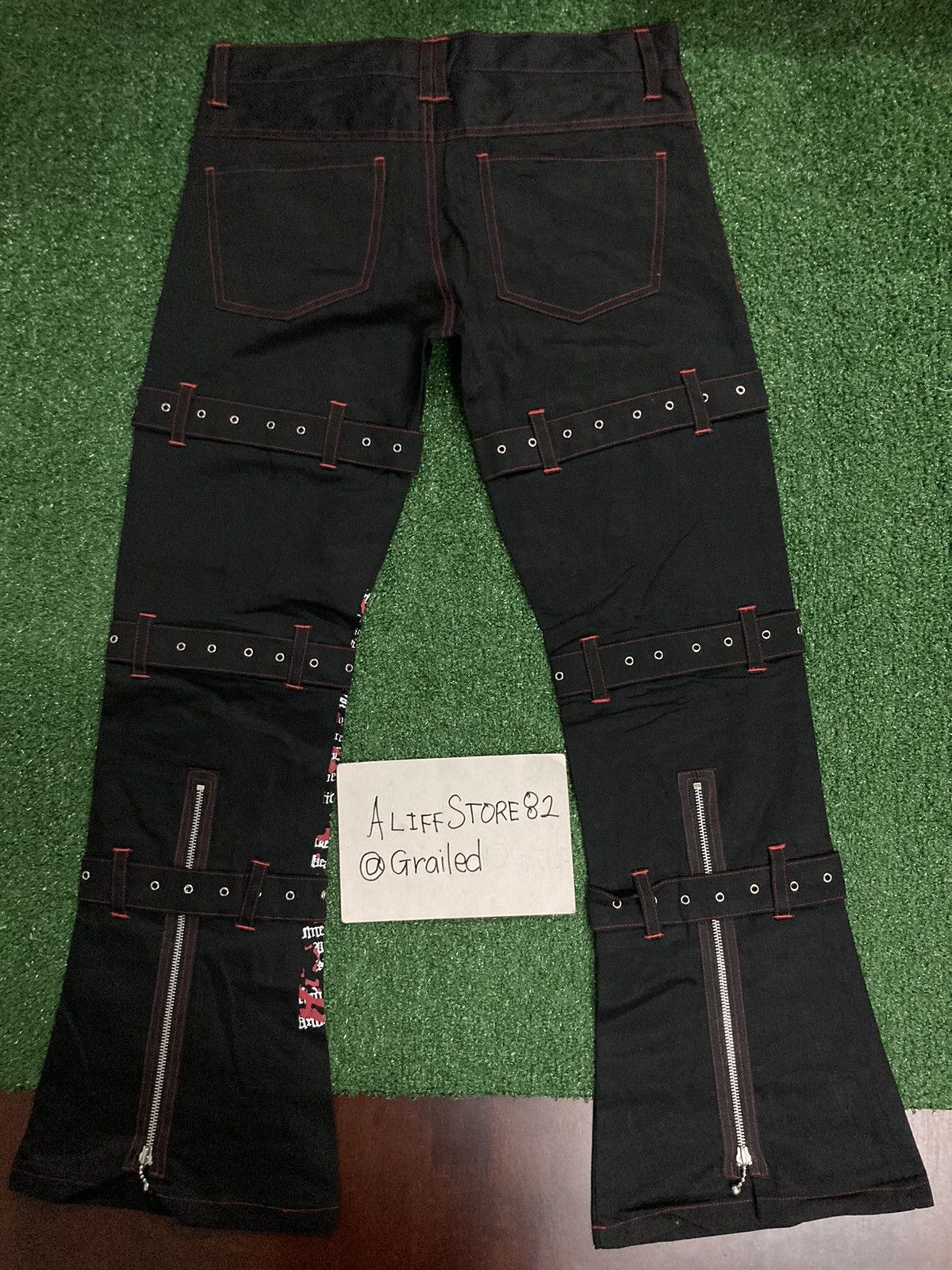 Other × Seditionaries !LastDrop!Unknown REACH Bondage Pants Punk Design Size US 32 / EU 48 - 2 Thumbnail