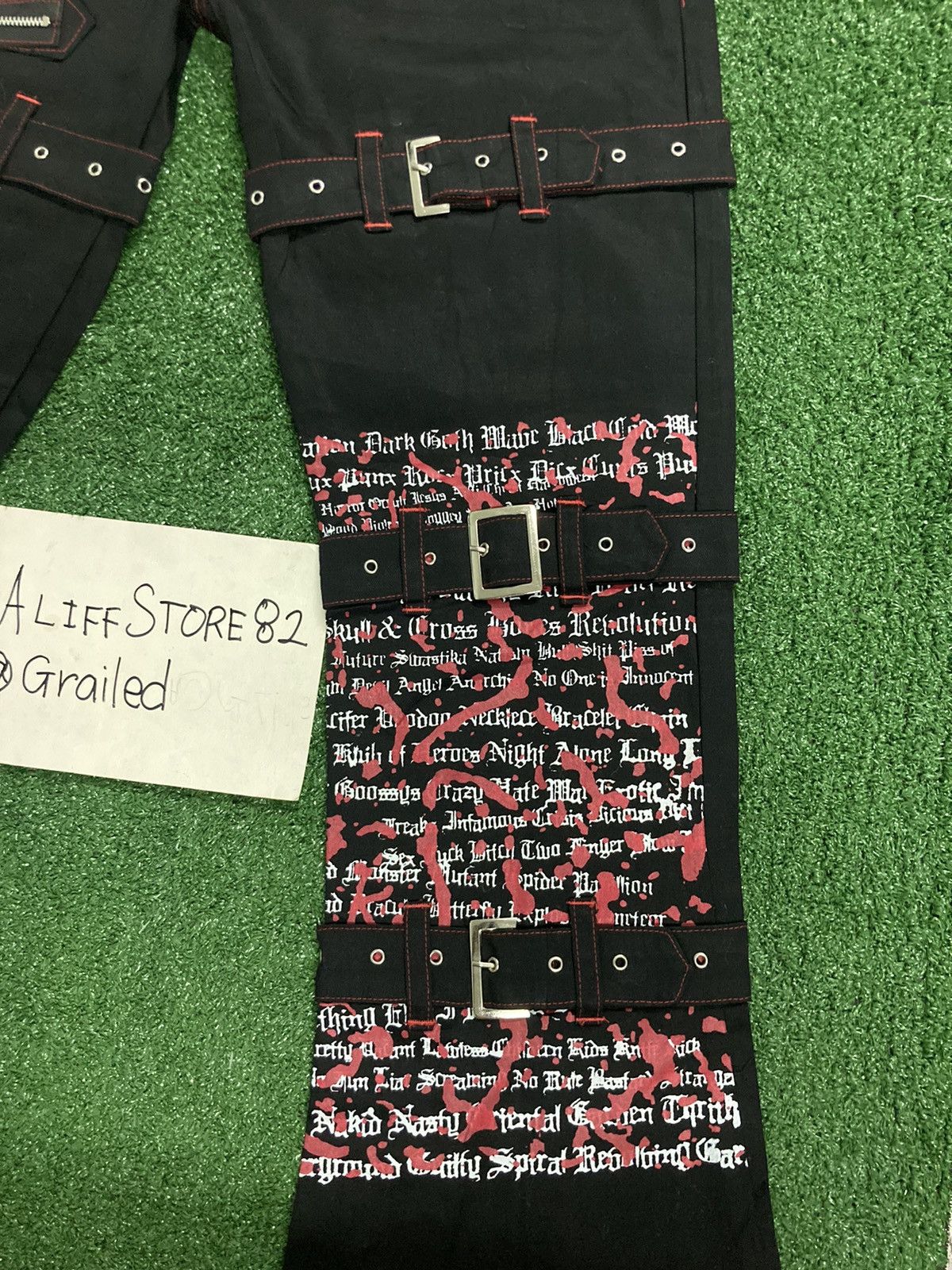 Other × Seditionaries !LastDrop!Unknown REACH Bondage Pants Punk Design Size US 32 / EU 48 - 14 Thumbnail