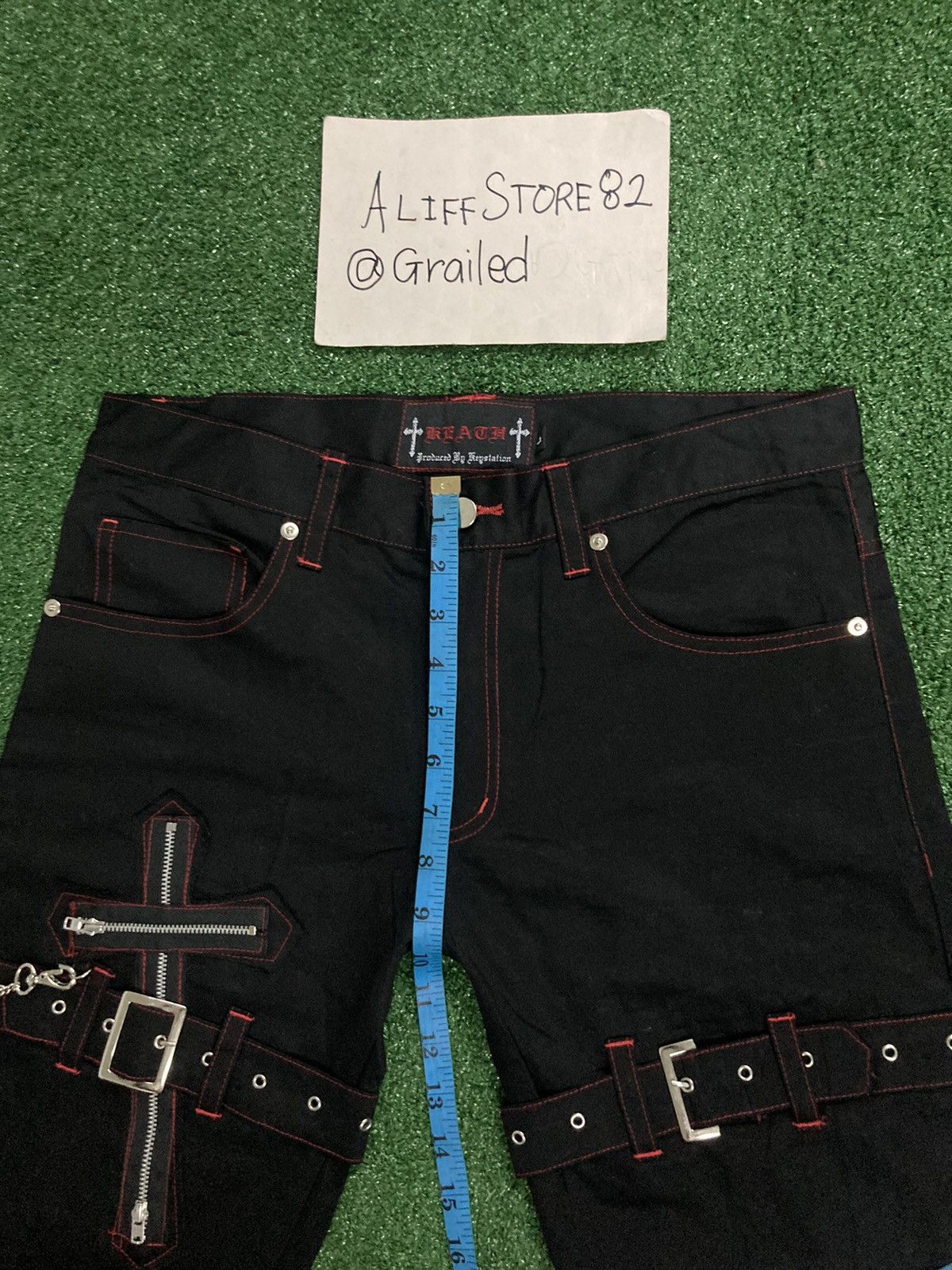 Other × Seditionaries !LastDrop!Unknown REACH Bondage Pants Punk Design Size US 32 / EU 48 - 4 Thumbnail