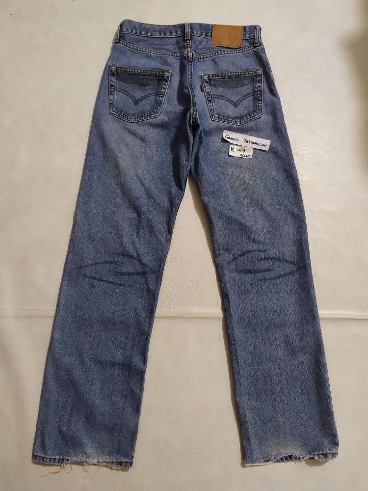 Levi's × Vintage Vintage Levi’s 512 Classic Cut Stone wash Jeans Size US 30 / EU 46 - 7 Thumbnail