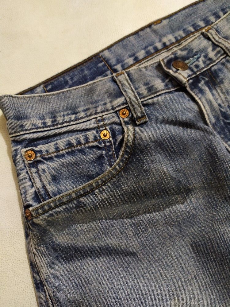 Levi's × Vintage Vintage Levi’s 512 Classic Cut Stone wash Jeans Size US 30 / EU 46 - 6 Thumbnail
