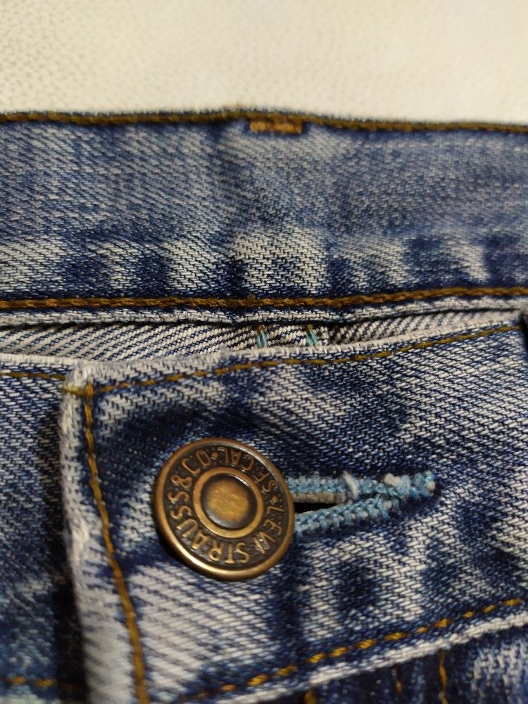 Levi's × Vintage Vintage Levi’s 512 Classic Cut Stone wash Jeans Size US 30 / EU 46 - 5 Thumbnail