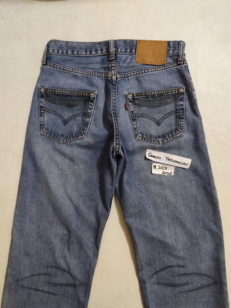 Levi's × Vintage Vintage Levi’s 512 Classic Cut Stone wash Jeans Size US 30 / EU 46 - 8 Thumbnail