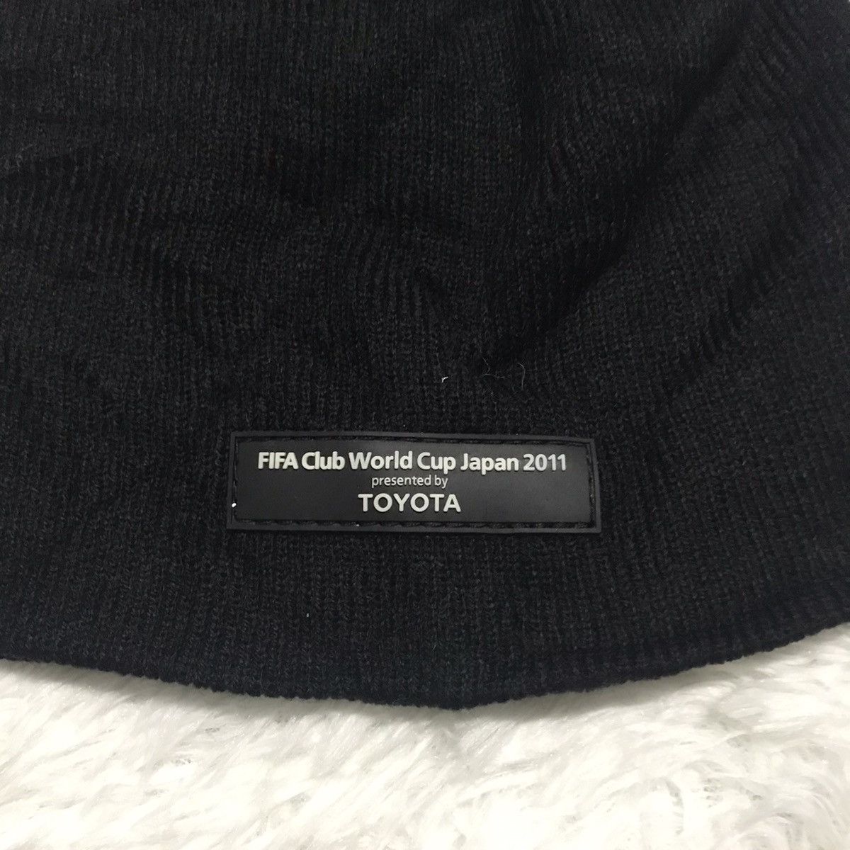 Vintage FIFA club world cup japan 2011 by Toyota beanie/snow cap Size ONE SIZE - 6 Thumbnail
