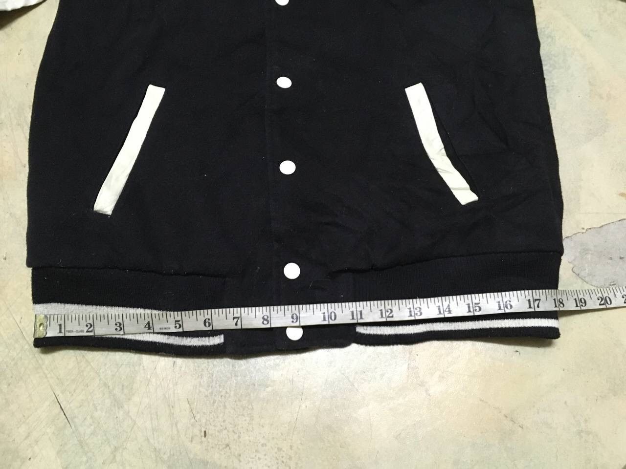 Japanese Brand × Vintage Japanese Brand Varsity Jacket Leather Sleeve Size US M / EU 48-50 / 2 - 10 Thumbnail