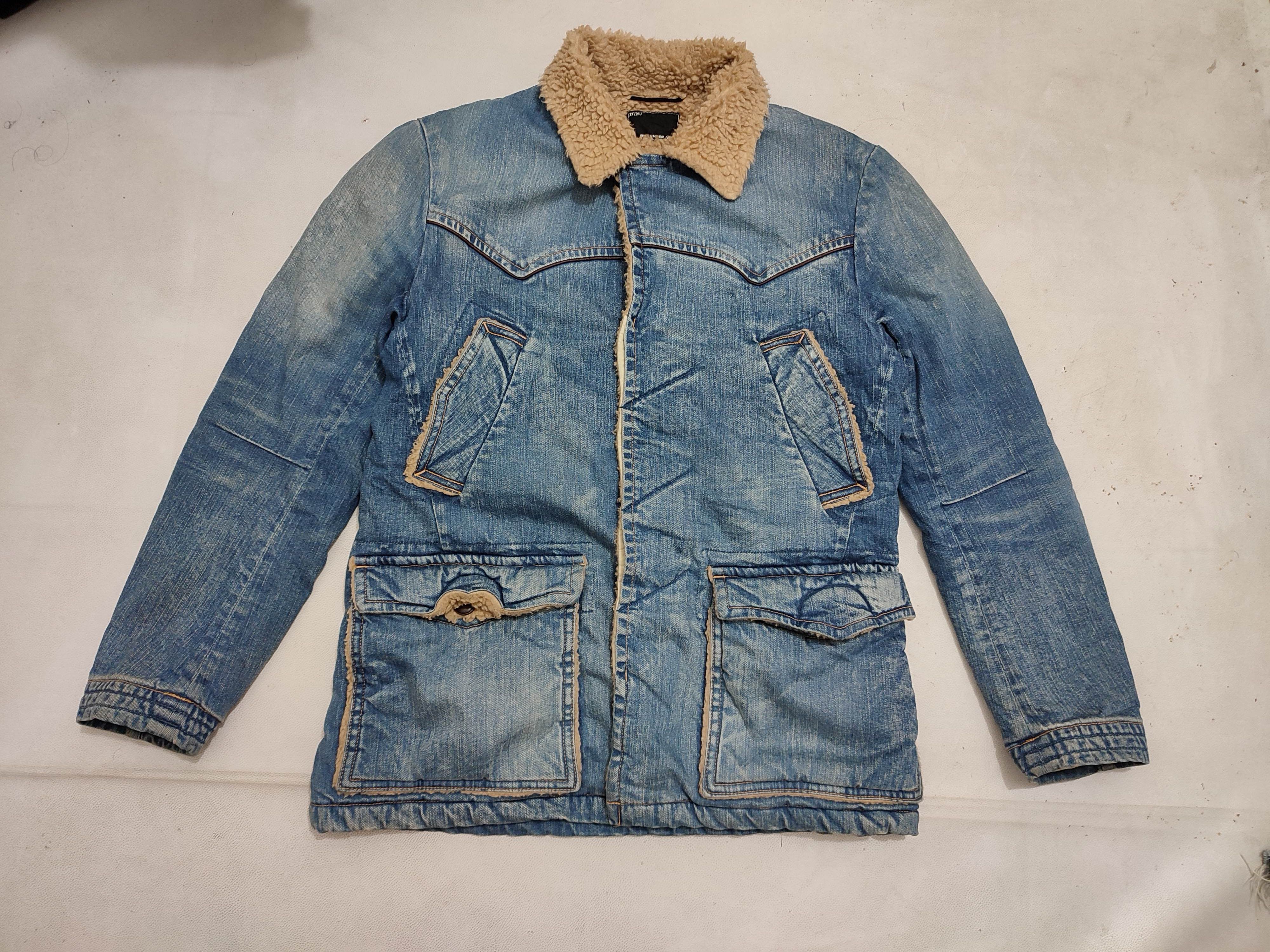 Number (N)ine 🔥Number Nine Denim Jacket Sherpa Size US M / EU 48-50 / 2 - 6 Thumbnail