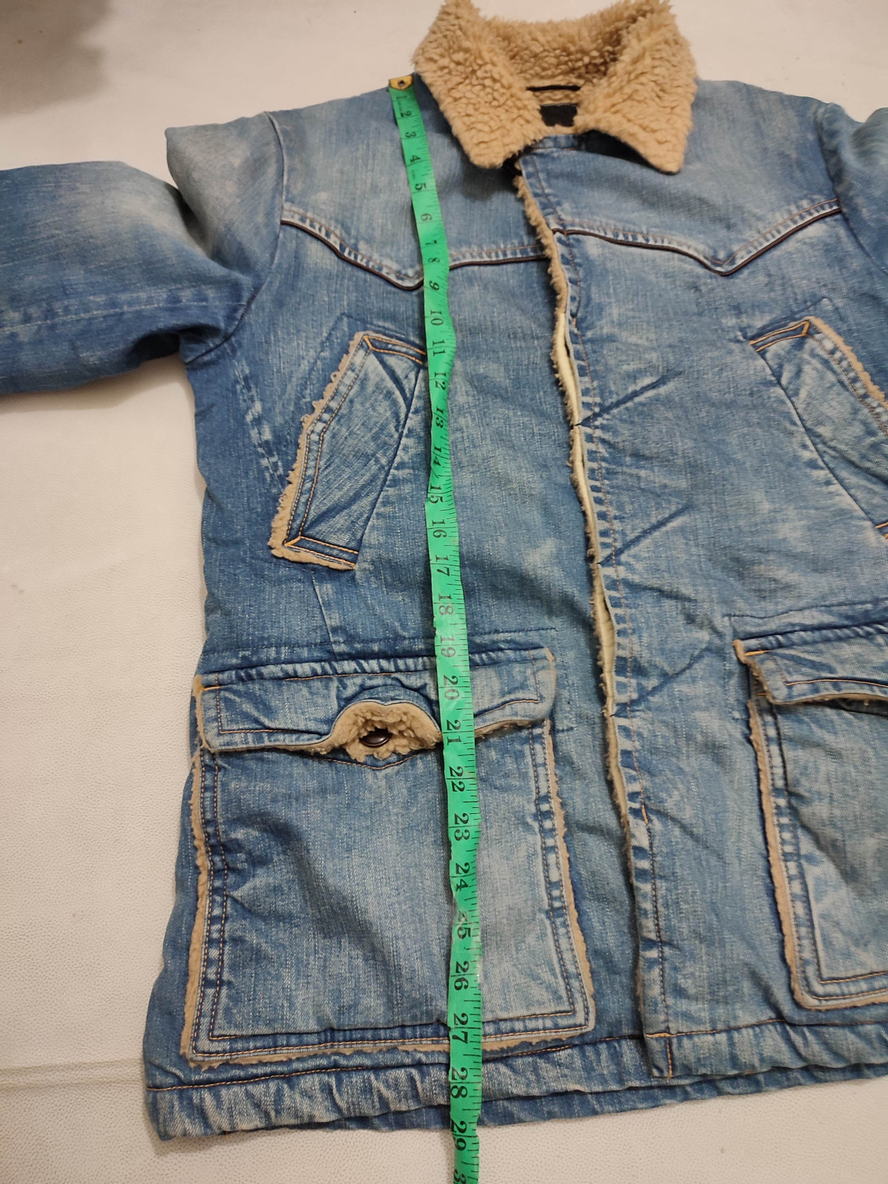 Number (N)ine 🔥Number Nine Denim Jacket Sherpa Size US M / EU 48-50 / 2 - 10 Thumbnail