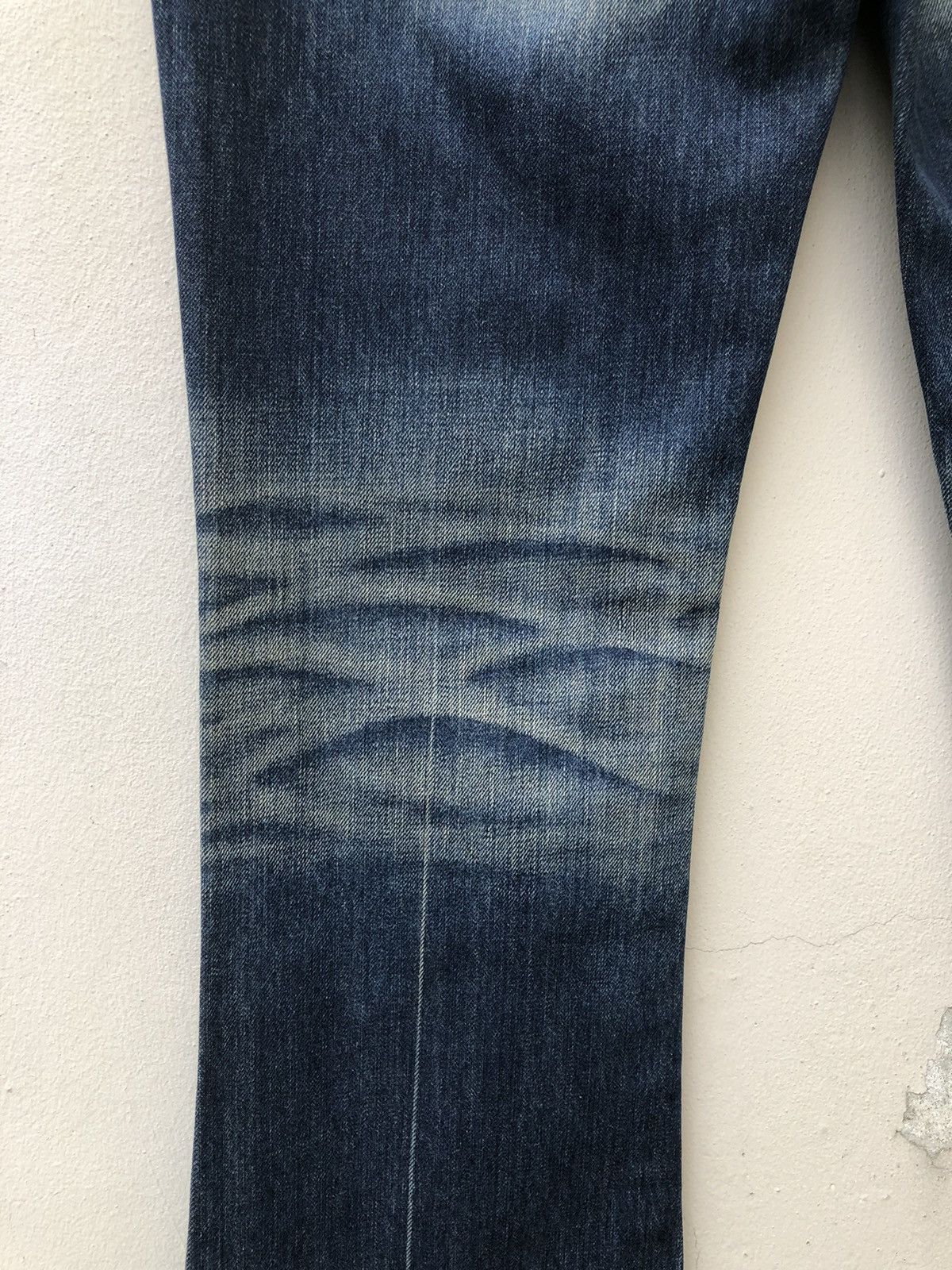 Vanquish Mud Claw Mark Vanquish Gold Japan Distress Denim Flare Jeans Size US 29 - 17 Thumbnail