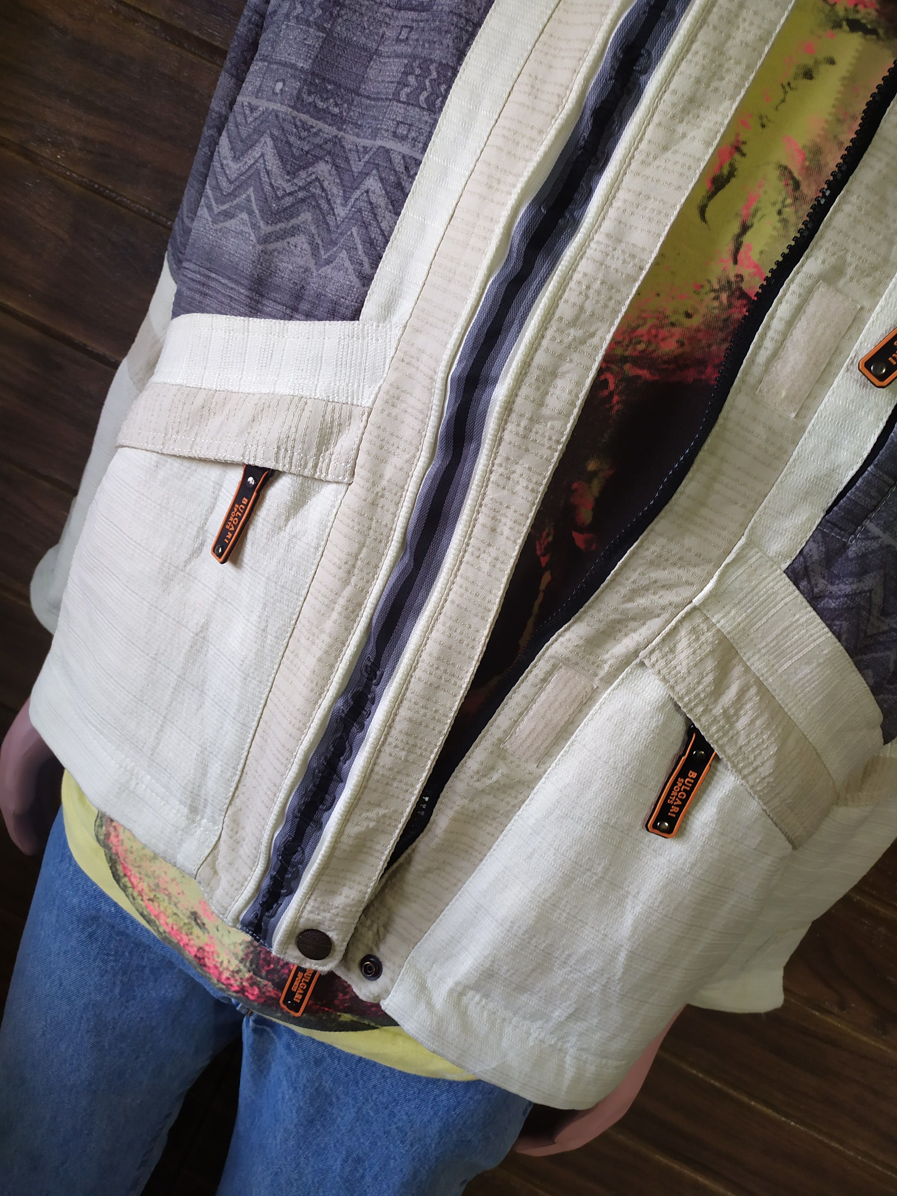 Bvlgari × Vintage 🔥Vintage BULGARI Hooded Jacket Logo Design Size US M / EU 48-50 / 2 - 11 Thumbnail