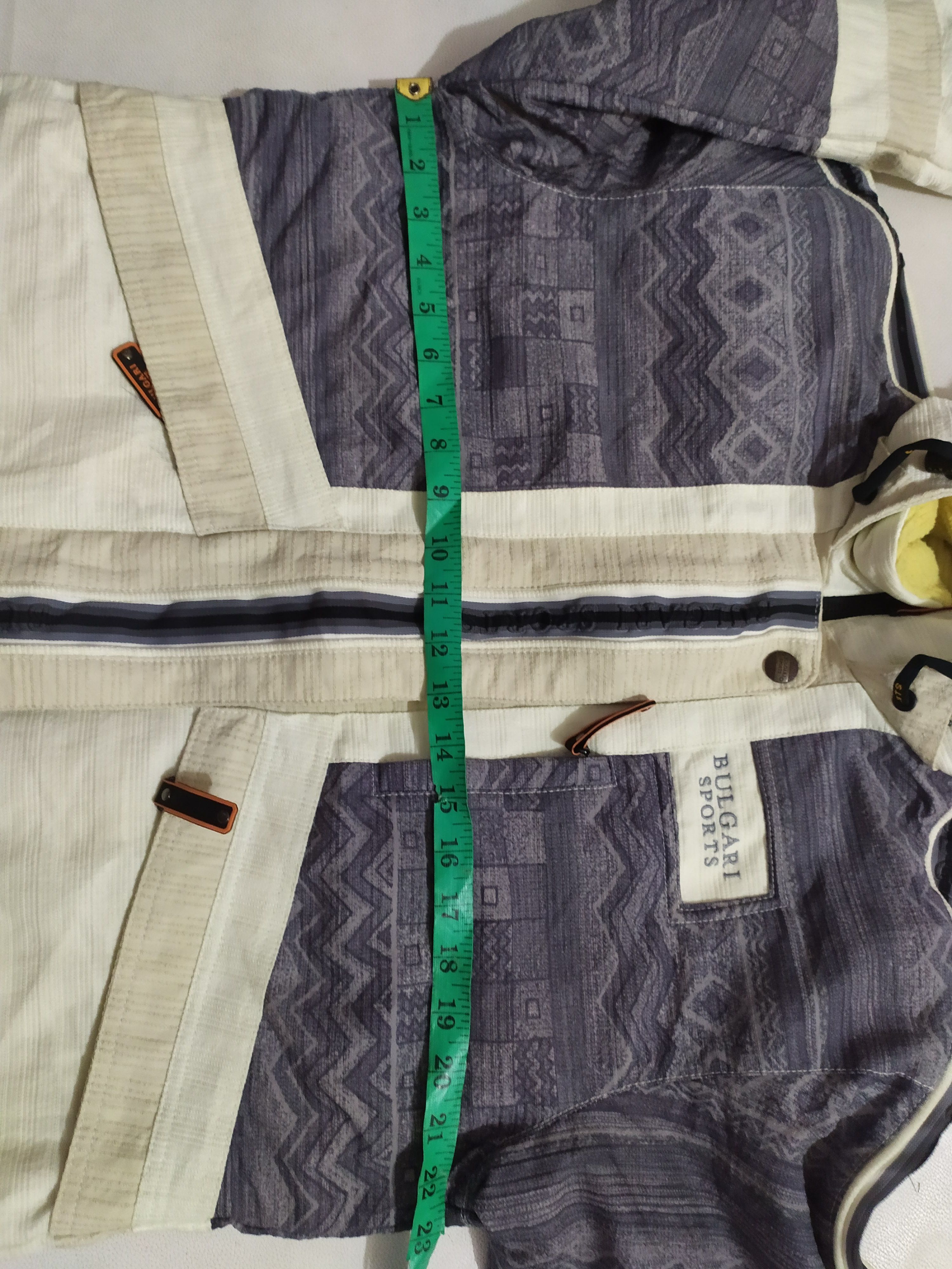 Bvlgari × Vintage 🔥Vintage BULGARI Hooded Jacket Logo Design Size US M / EU 48-50 / 2 - 12 Thumbnail