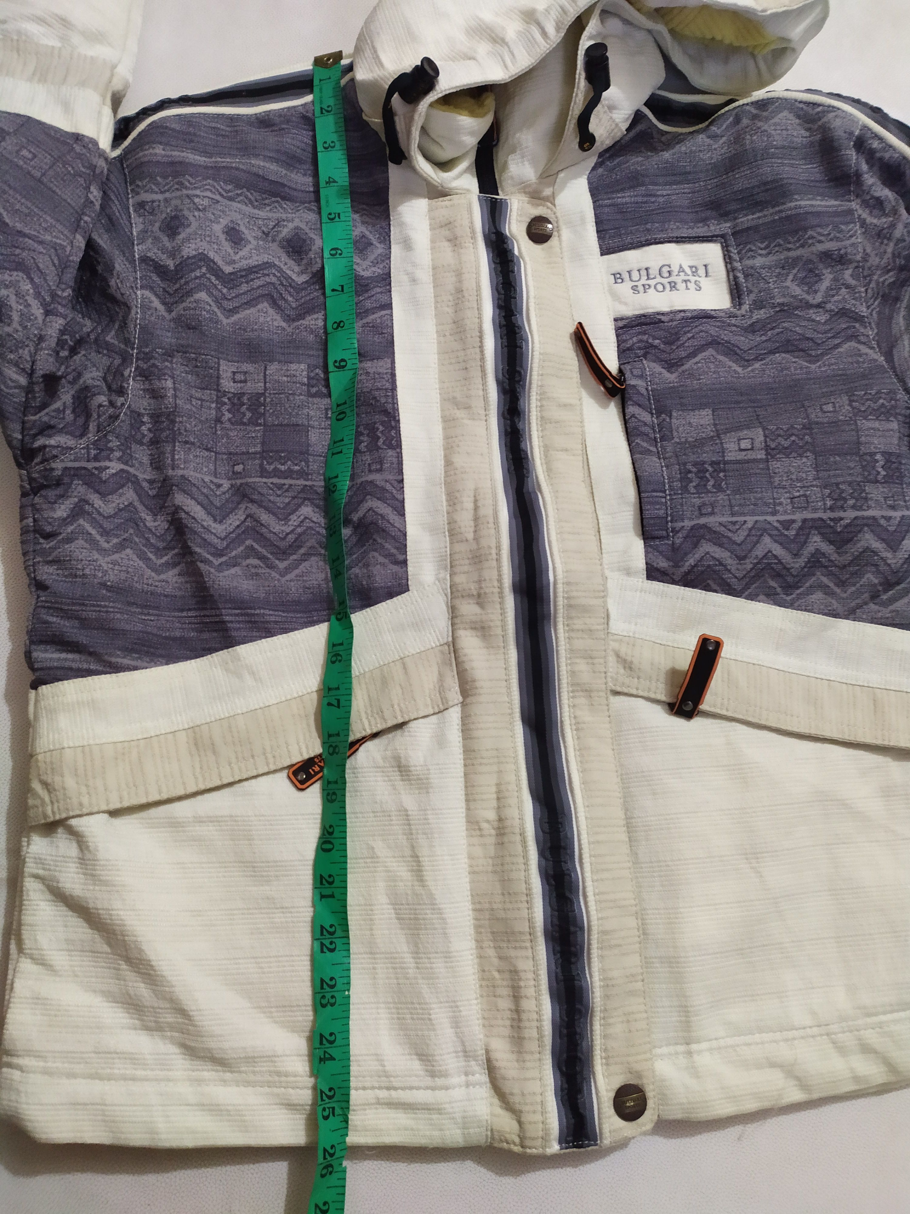 Bvlgari × Vintage 🔥Vintage BULGARI Hooded Jacket Logo Design Size US M / EU 48-50 / 2 - 13 Thumbnail