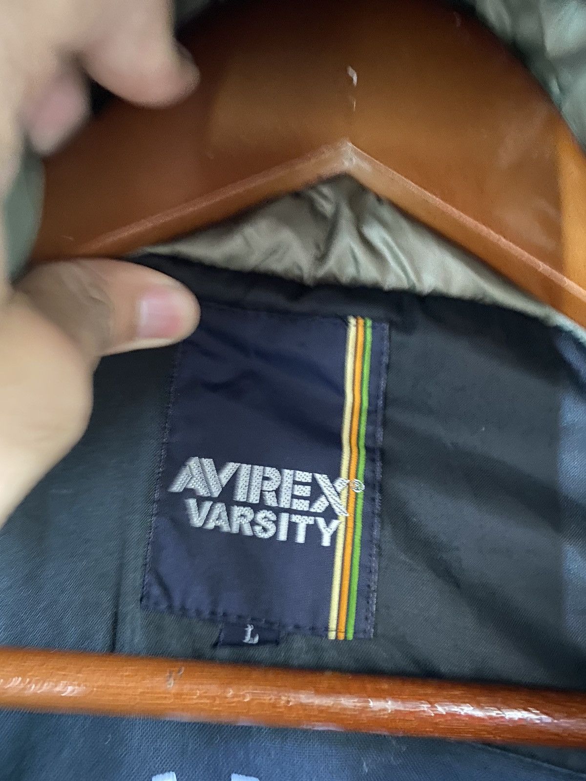 Avirex Avirex Varsity Puffer Jacket Aero Space Program With Hoodies Size US L / EU 52-54 / 3 - 7 Thumbnail
