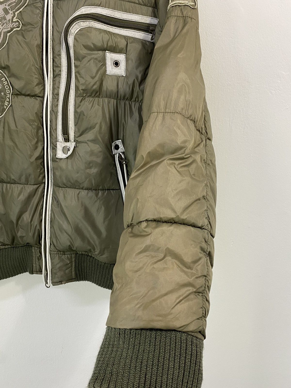 Avirex Avirex Varsity Puffer Jacket Aero Space Program With Hoodies Size US L / EU 52-54 / 3 - 5 Thumbnail
