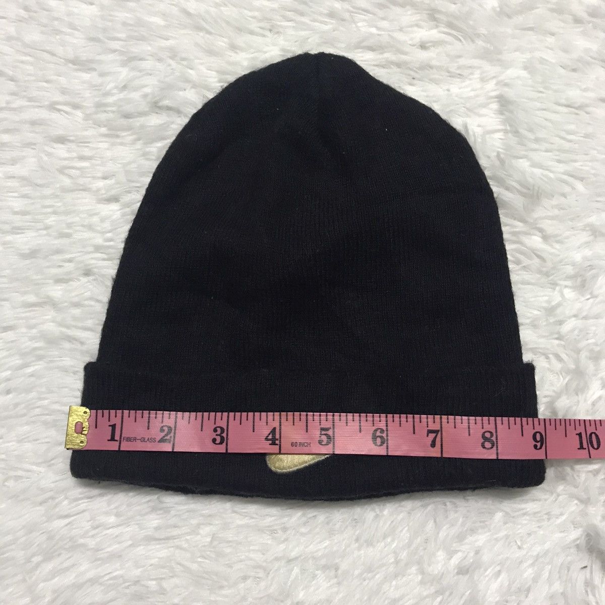 Nike Vtg Nike swoosh beanie/snow cap Size ONE SIZE - 7 Thumbnail